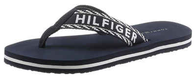 Tommy Hilfiger TOMMY WEBBING SANDAL Zehentrenner für Bad und Strand super geeignet