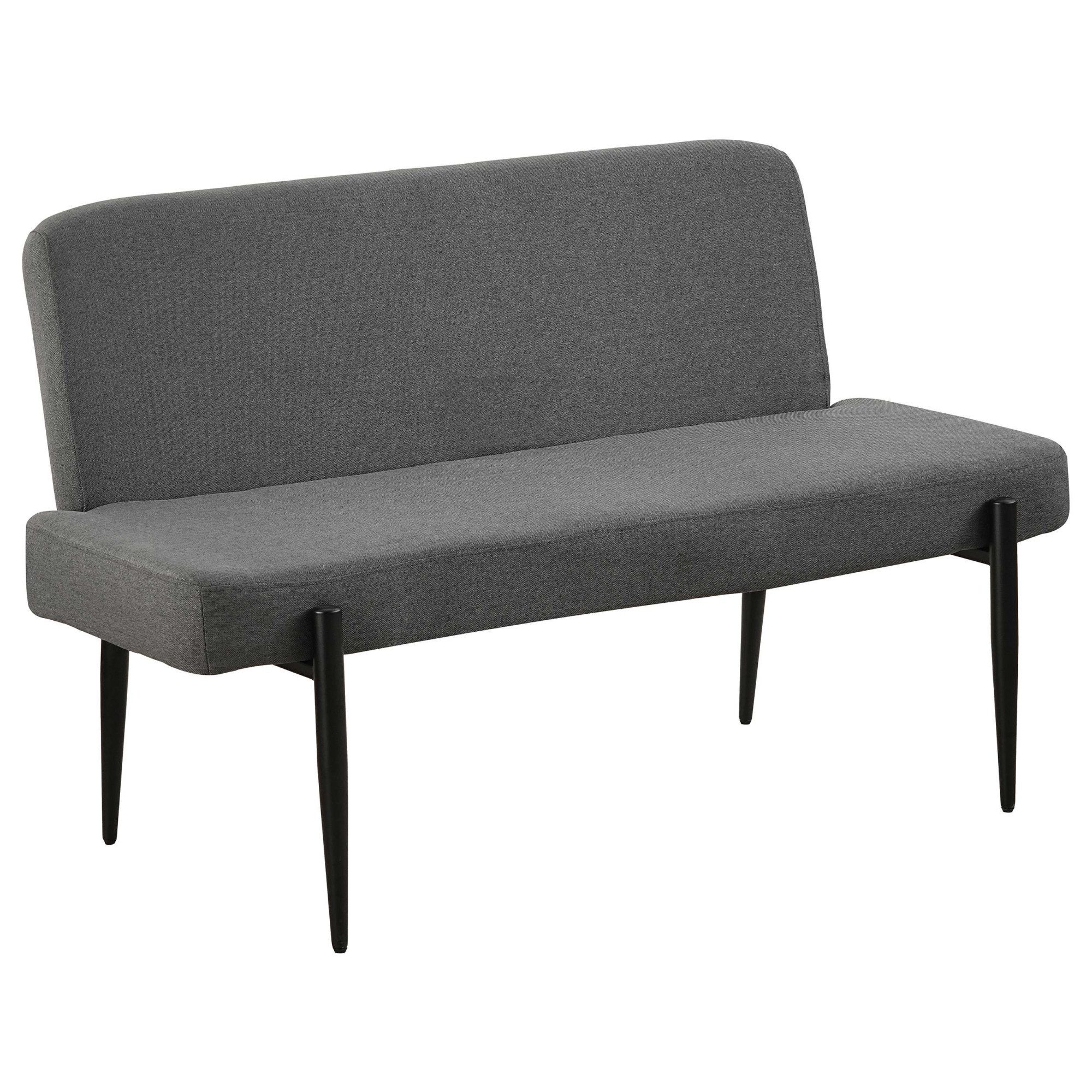 OTTO home Essbank Frida, Federkern, pflegeleichtem Velours oder Webstoff Bezug, Breite 160 cm