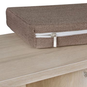 KADIMA DESIGN Schuhschrank Schuhbank mit Stauraum & Sitzfläche - stilvolle Wohnraumlösung