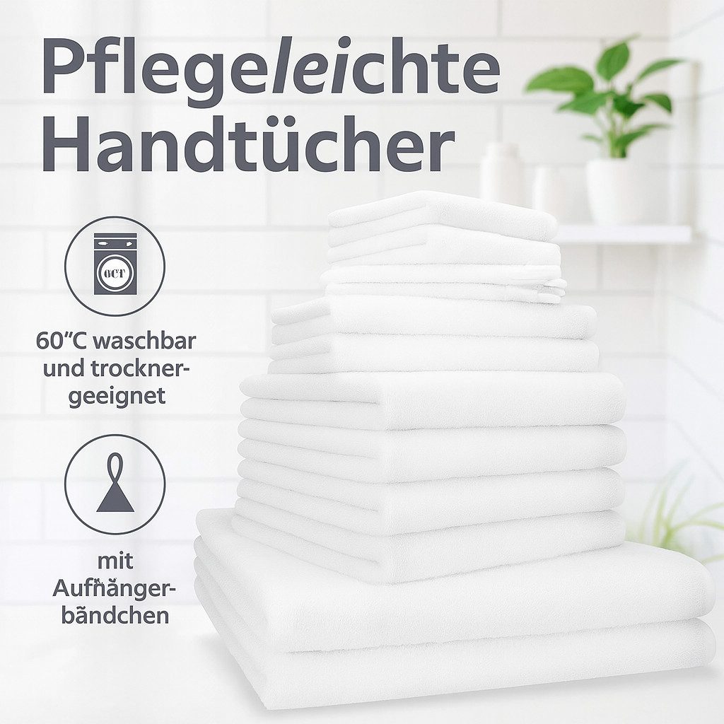 Betz Handtuch Set 6 TLG. Handtuch Set Handtücher Berlin, 100% Baumwolle (set, 6-St)