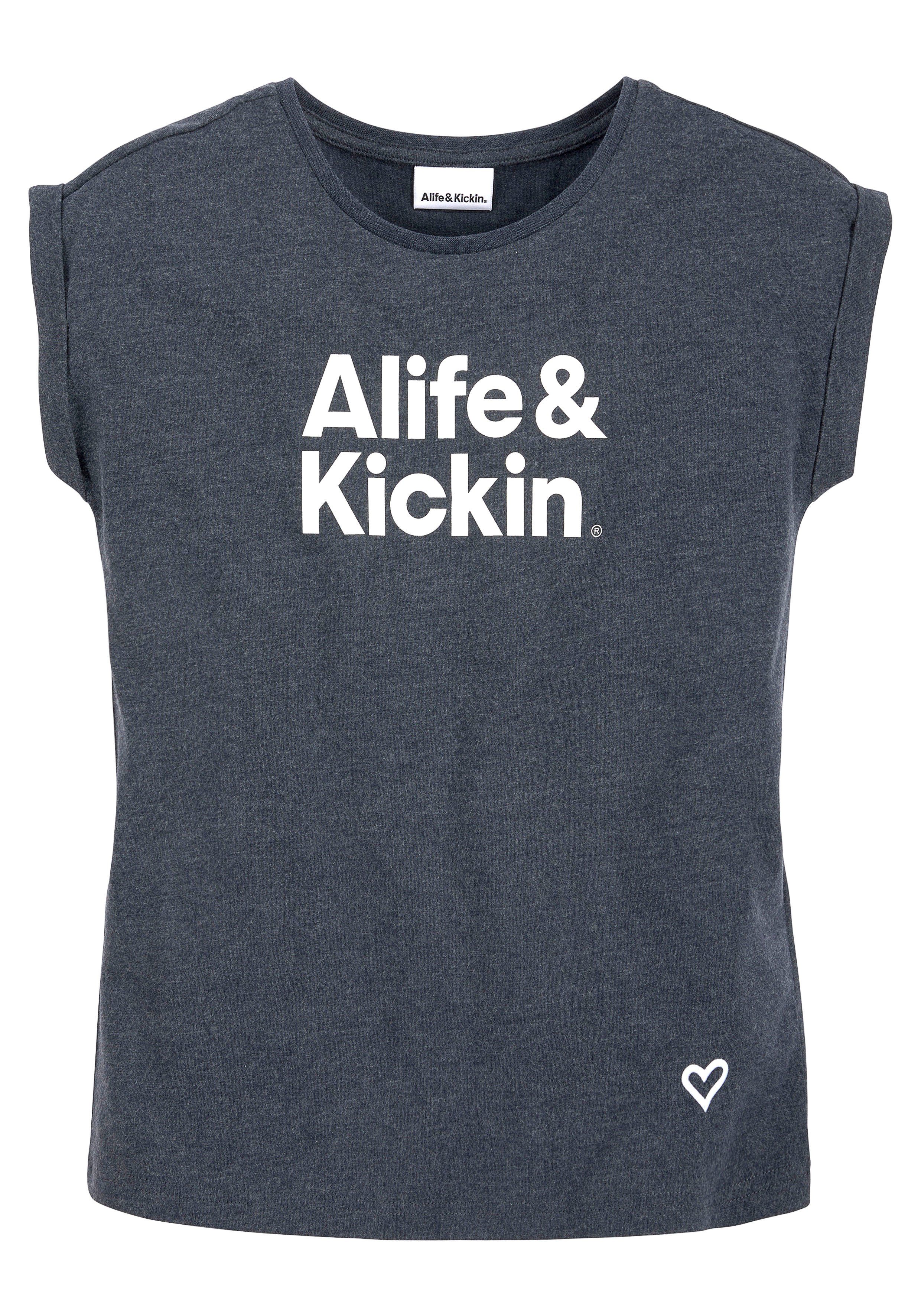 Alife & Kickin T-Shirt Alife NEUE Kickin mit Kids. für Logo & MARKE! Druck