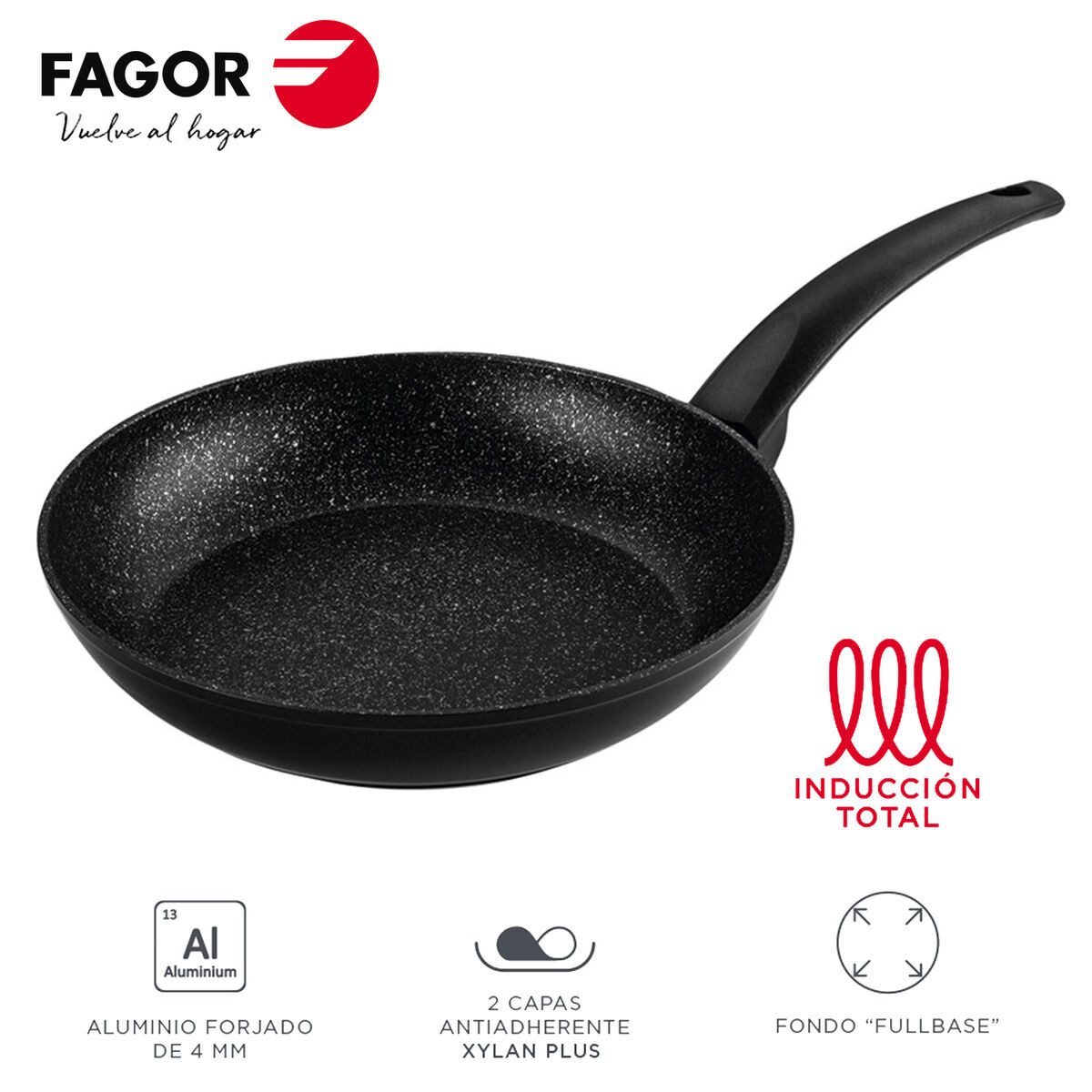 FAGOR Bratpfanne 28 cm Fagor Bratpfanne Pfanne VIVANT Ø 28 cm Schmorpfanne