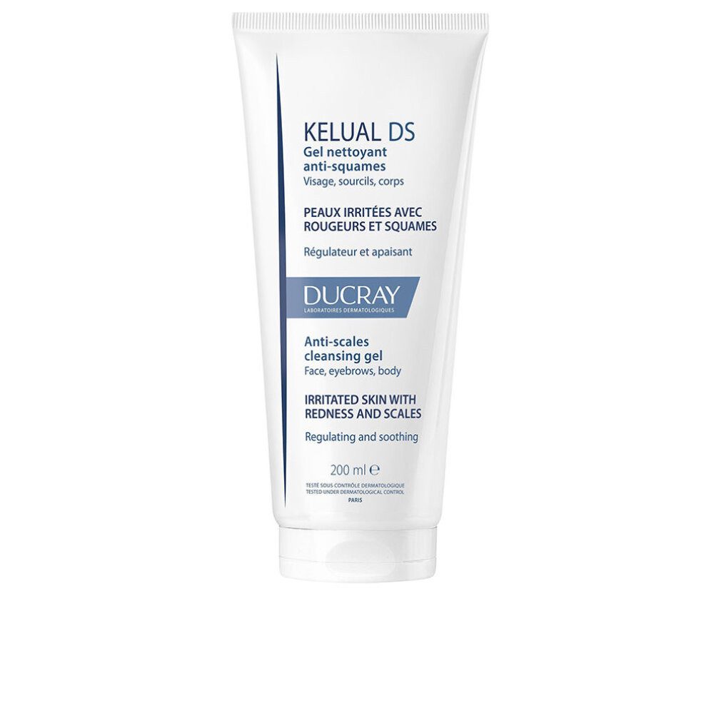 Ducray Gesichtspflege KELUAL DS Gesichtsreinigungsgel für gereizte Haut 200 ml