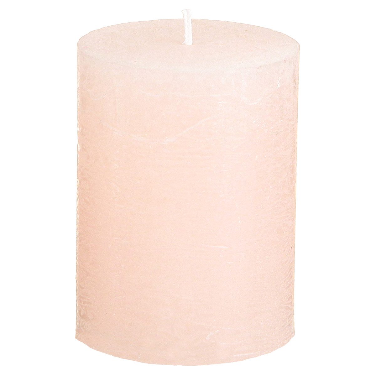 Viana Stumpenkerze Durchgefärbte Rosa Stumpenkerzen Hellrosa günstig online kaufen