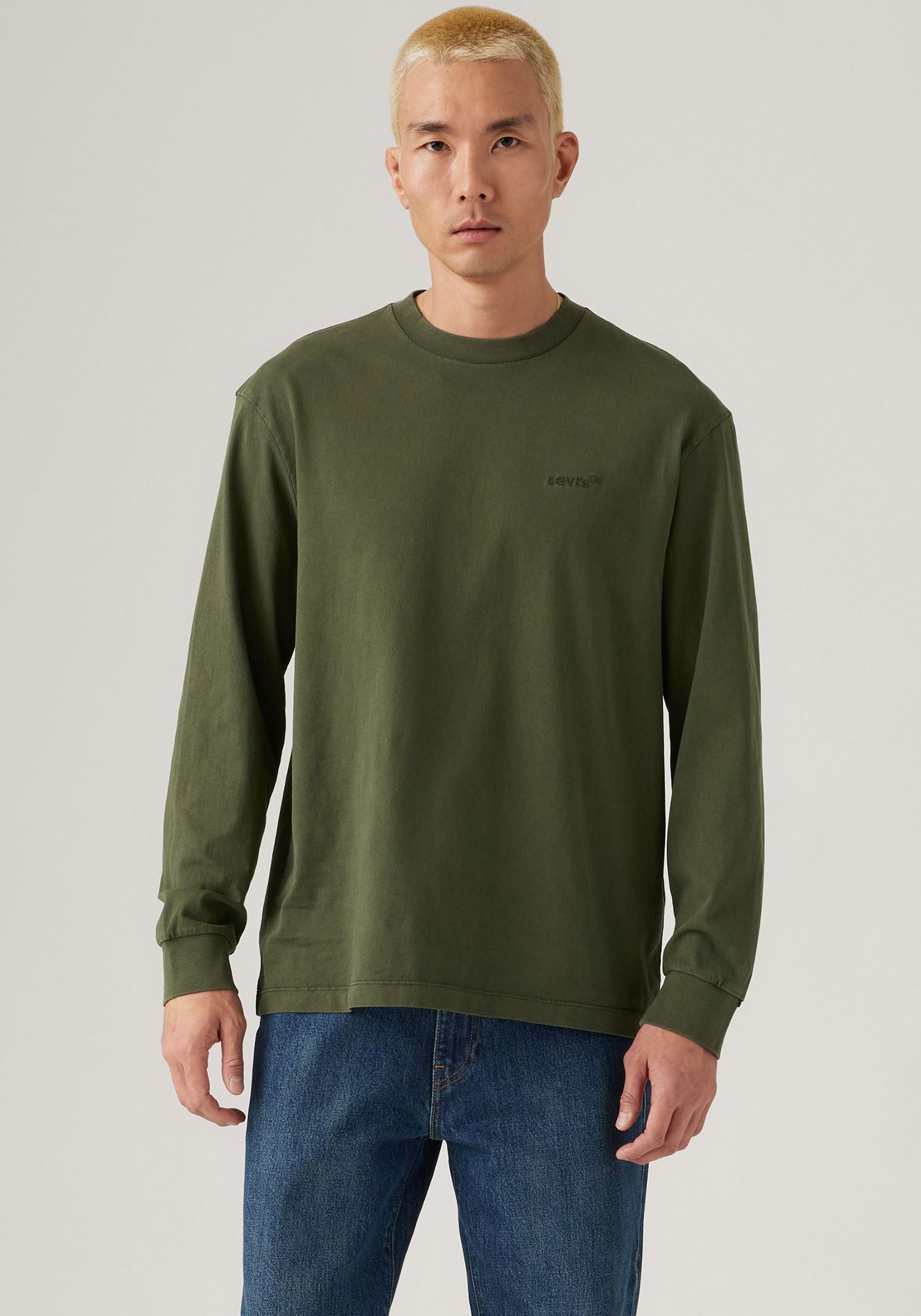 Levi's® Langarmshirt GARMENT- Färbung günstig online kaufen