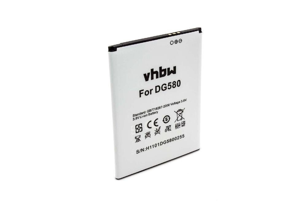 vhbw Ersatz für Doogee H0920DG5800255 für Smartphone-Akku Li-Ion 2500 mAh (3,8 V)