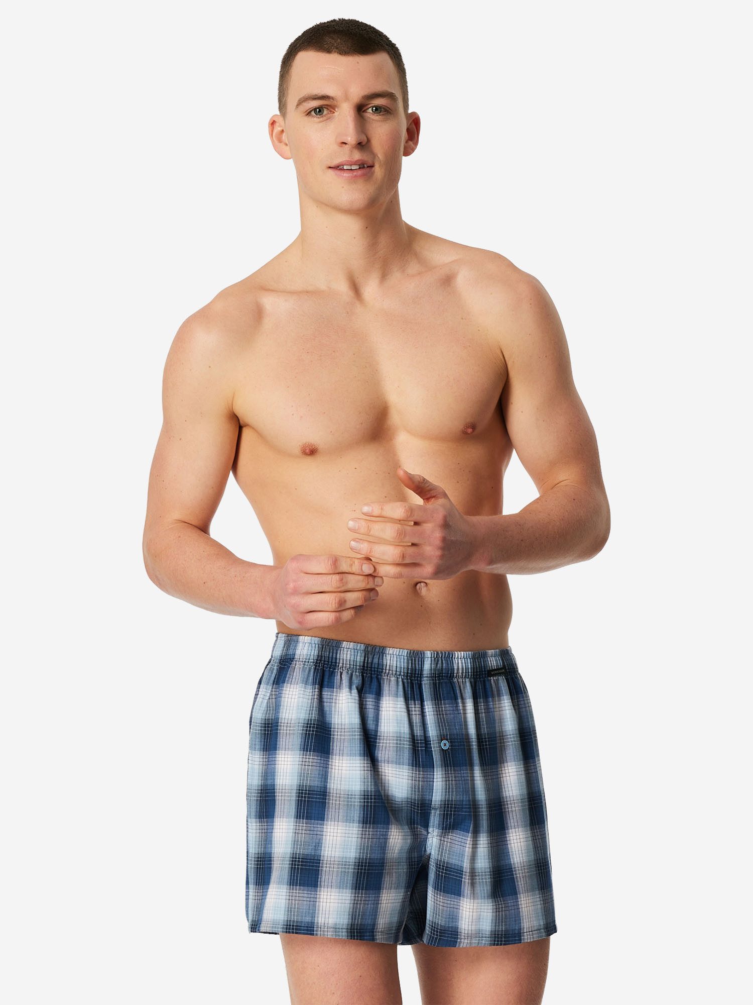 Schiesser Boxer Boxershorts (4-St) Boxershorts, Unterhose, Boxerbriefs