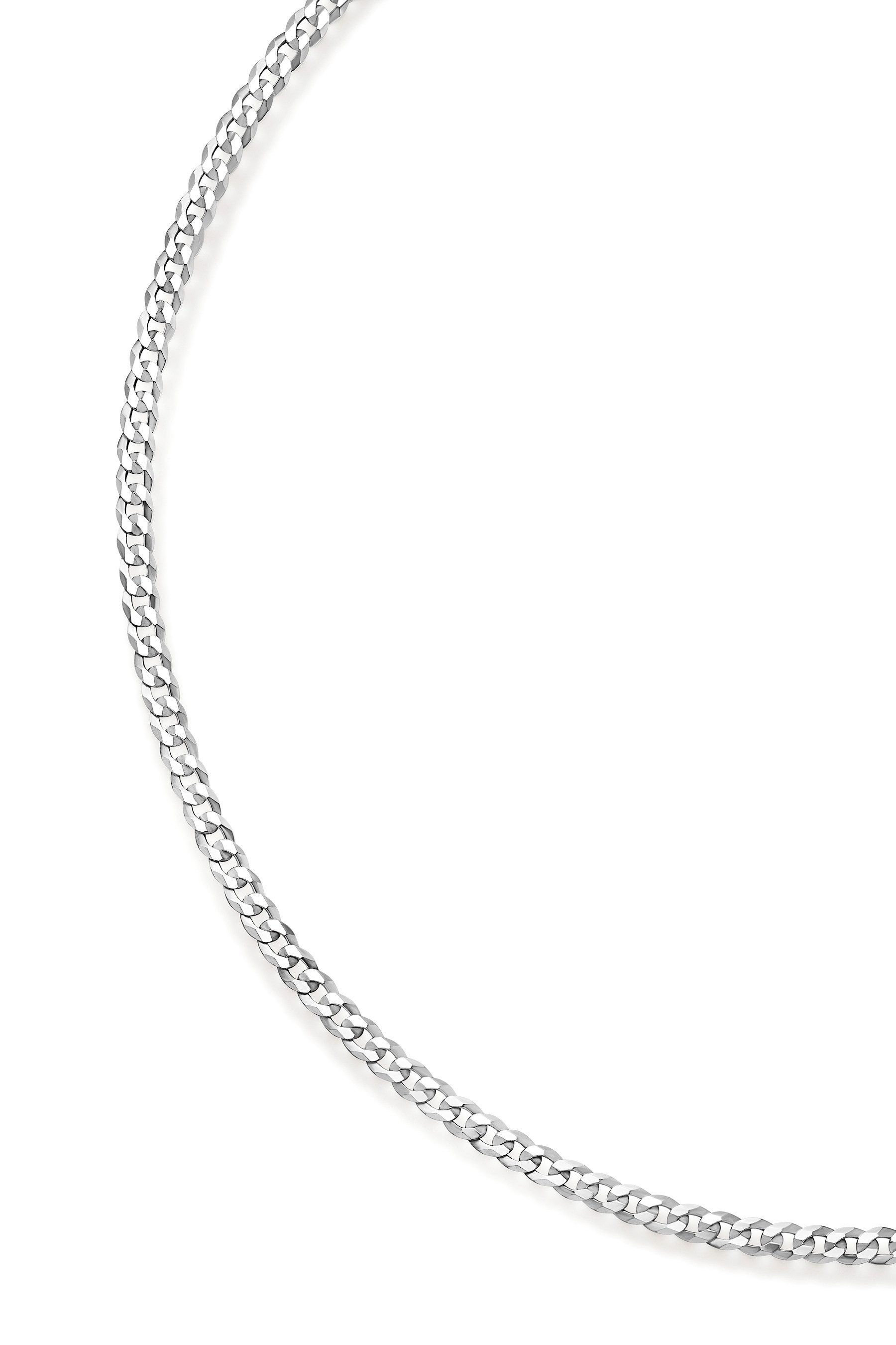 GOLDKLEIN Silberkette 925 Sterling Silber Panzer Stil Echtsilber 45cm-60cm Halskette, Bestpreis - Damen Herren mit Schmuckbox - Sale 31.10.2026
