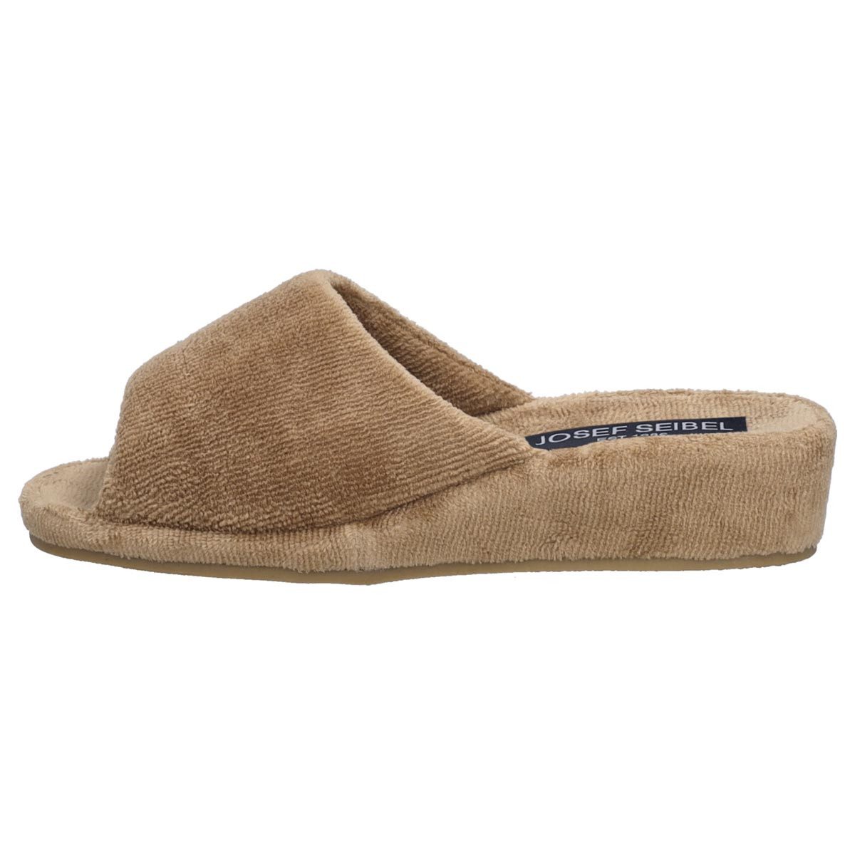 Josef Seibel Marseille 01 Pantolette Pantoletten - Weiches Frottee für angenehmen Komfort