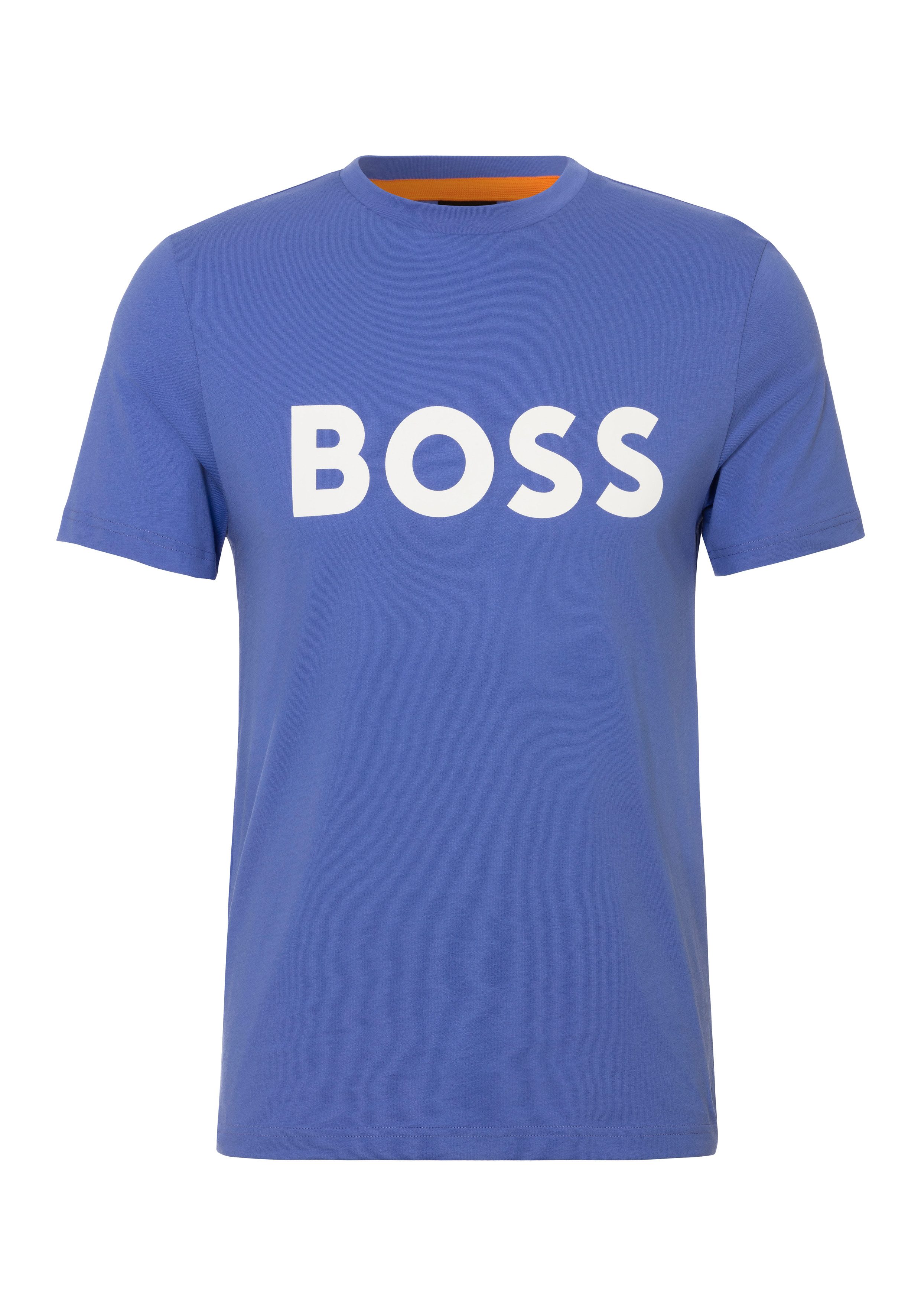 BOSS ORANGE T-Shirt Thinking 1 (1-tlg) mit Logodruck