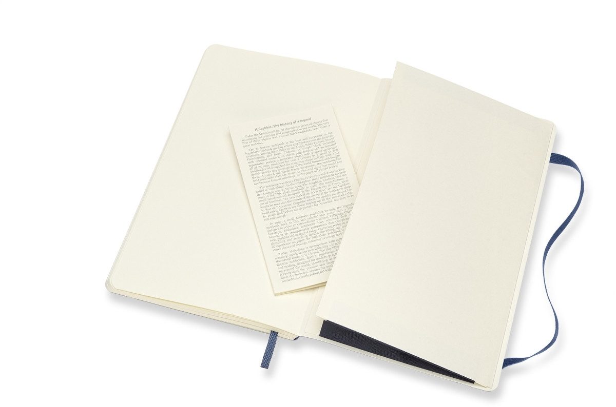 Notizbuch Notizbuch Large A5 Punktraster Softcover saphir