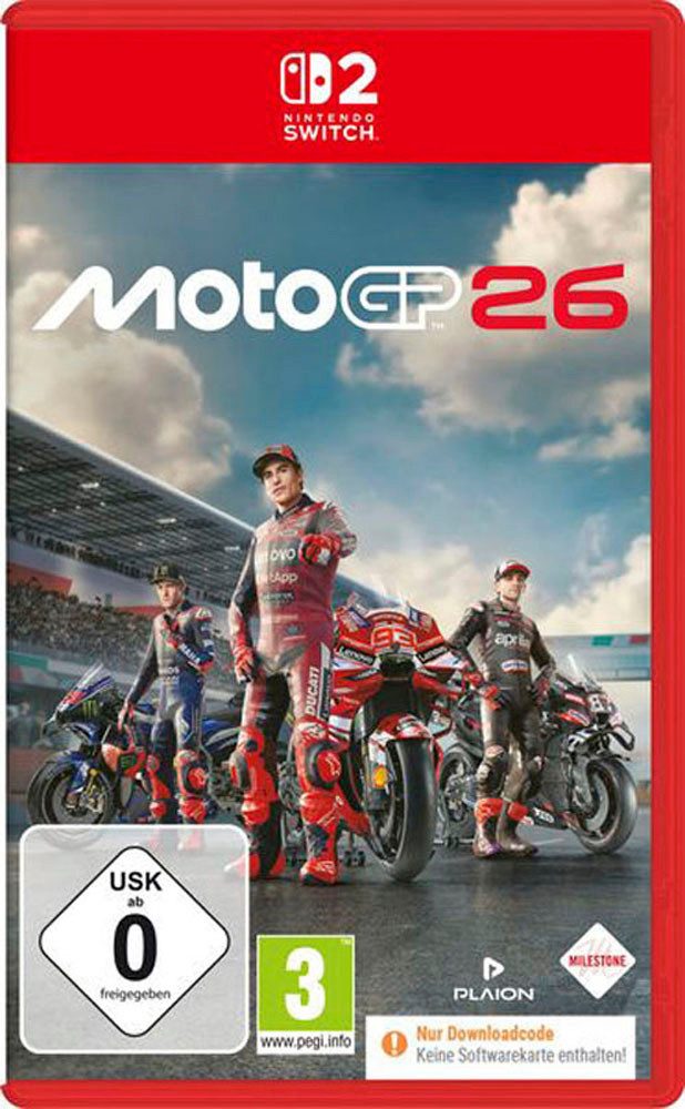 MotoGP 26 (Code in a Box) (Download-Code), Nintendo Switch 2