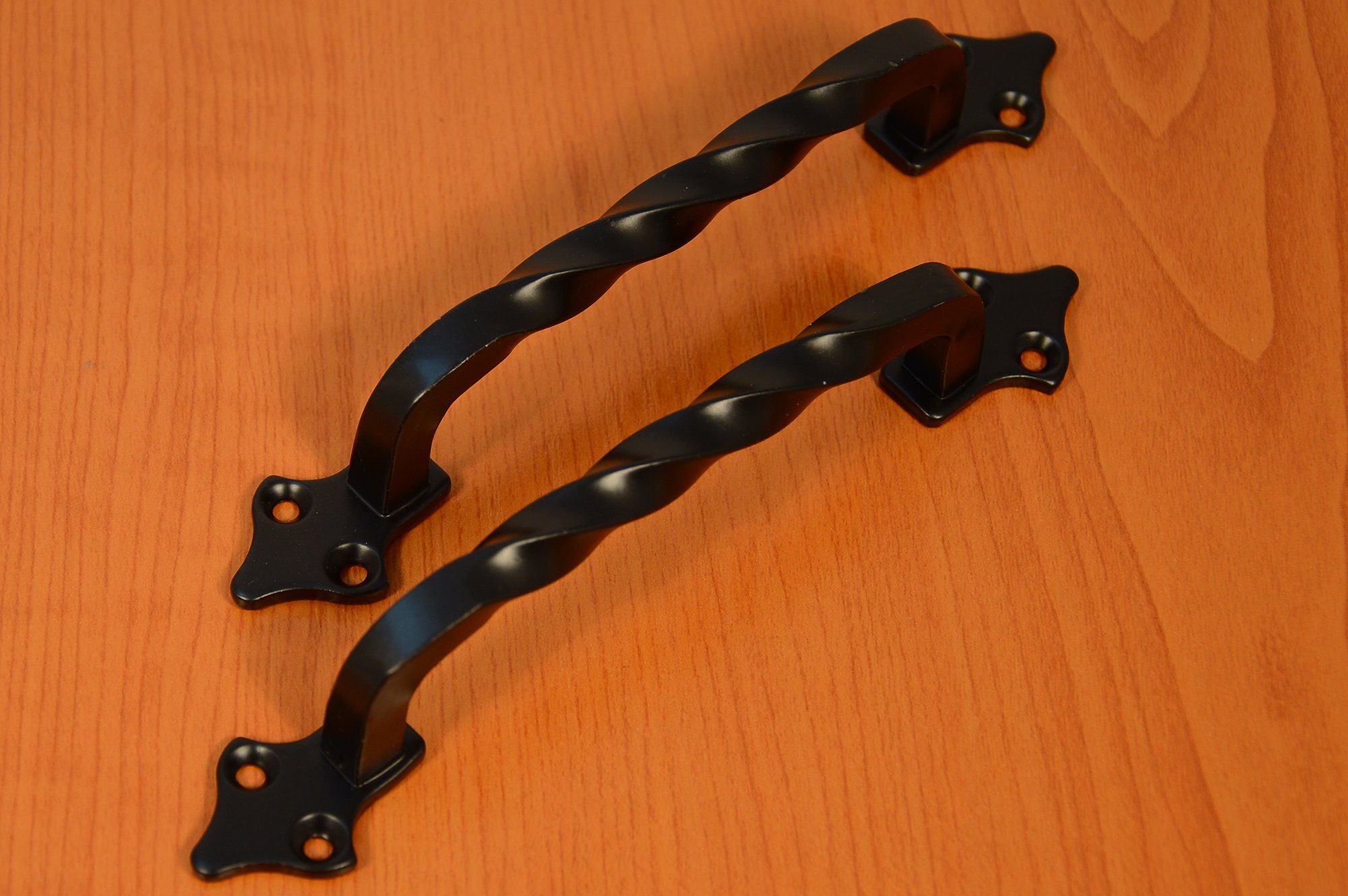 AMIG Türgriff Stangengriffe Schrankgriffe Küchengriffe Griff Eisen antik, 2 Stück