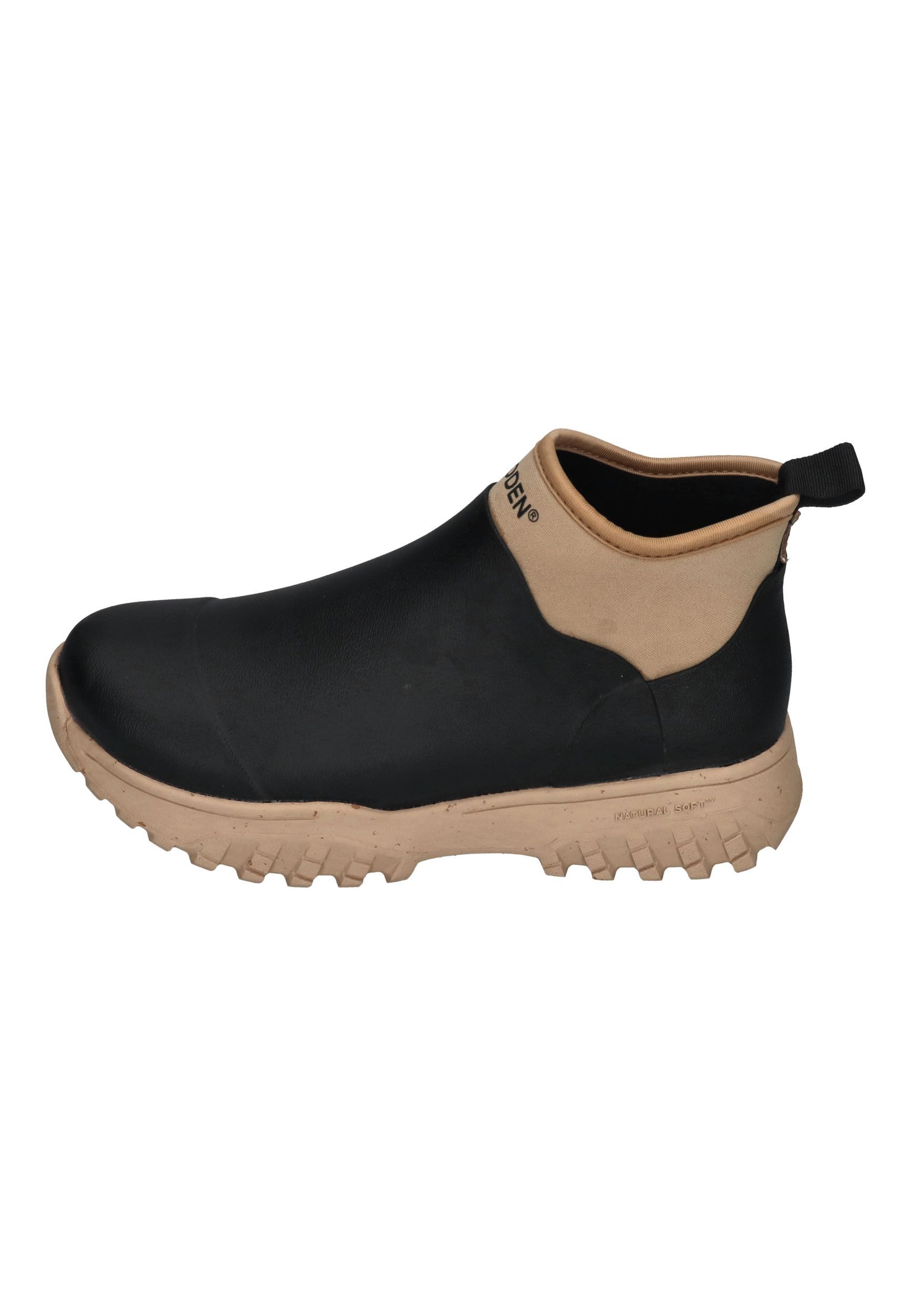 WODEN IRENE WATERPROOF Gummistiefel Black Coffee Cream günstig online kaufen