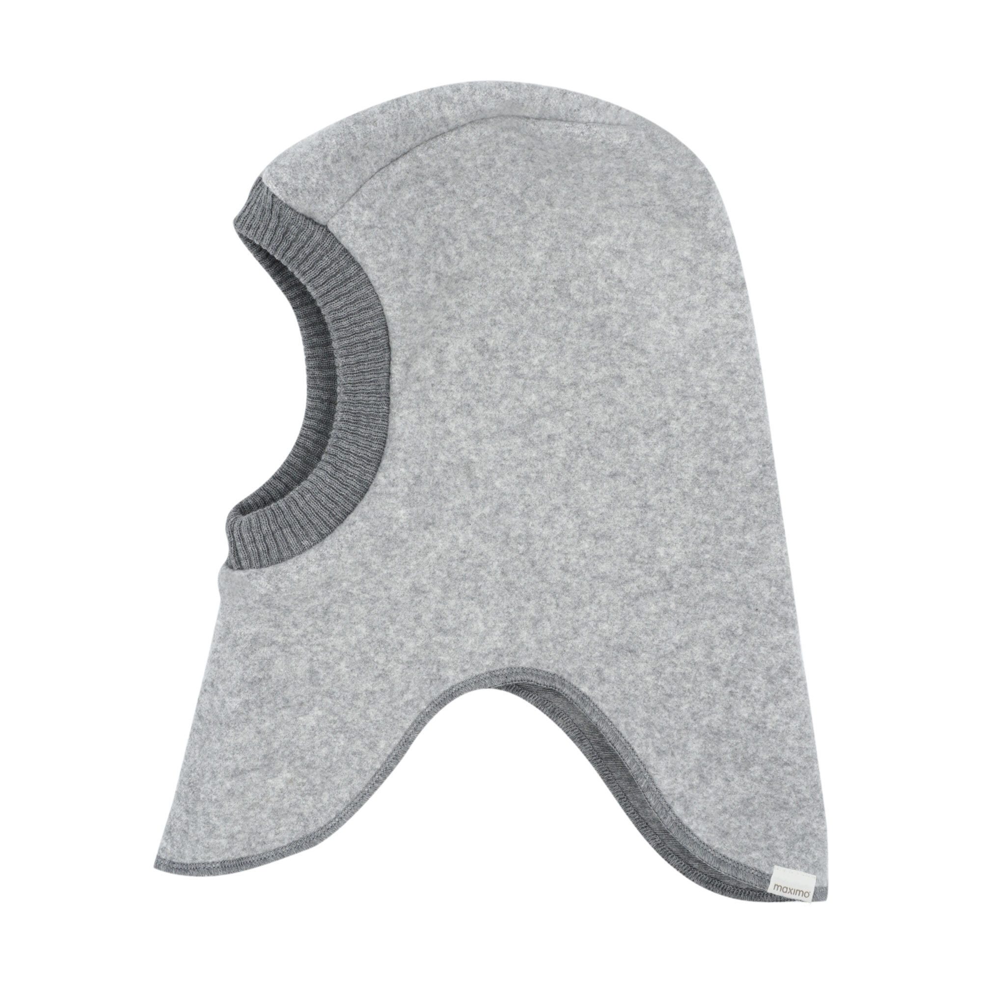 MAXIMO Schlupfmütze GOTS MINI-Schlupfmütze Baumwollfleece, Jerseyfutter (1-St) Baumwollfleece