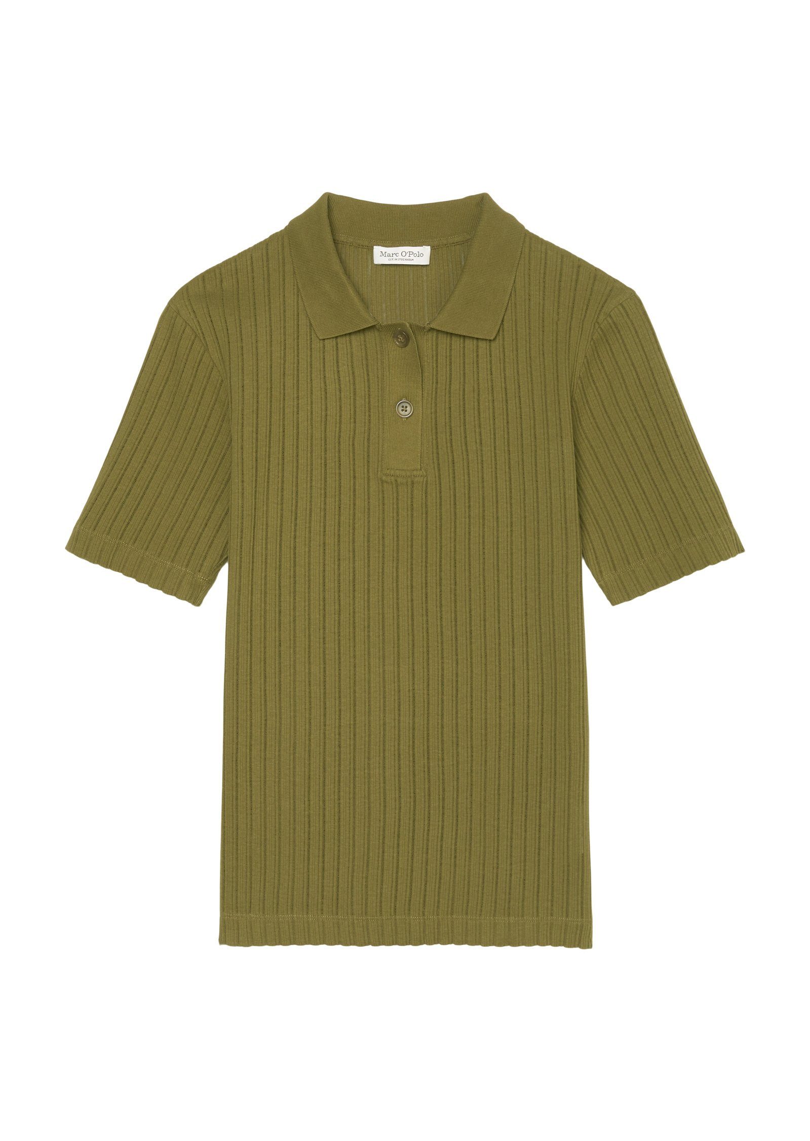 Marc O'Polo T-Shirt grün Bio-Baumwolle aus reiner