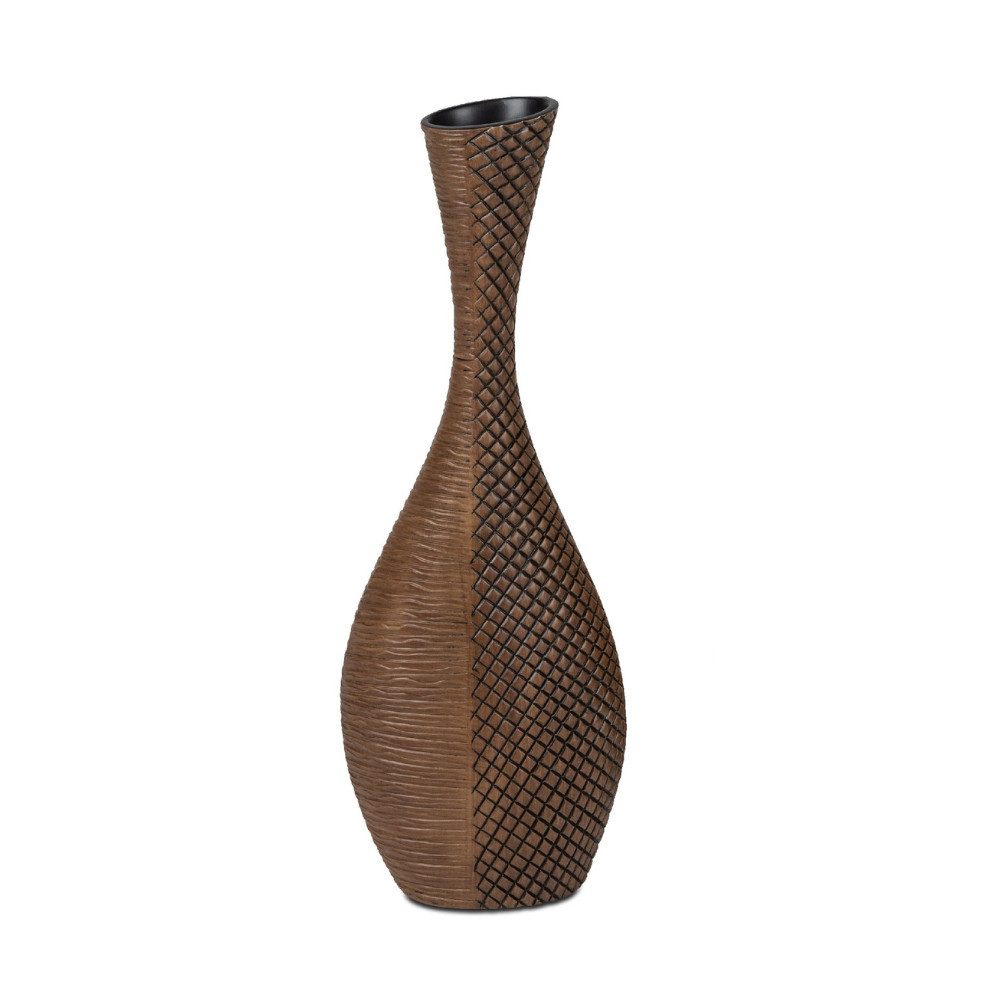 formano Bodenvase Holzoptik, Kunststein in Holzoptik, günstig online kaufen