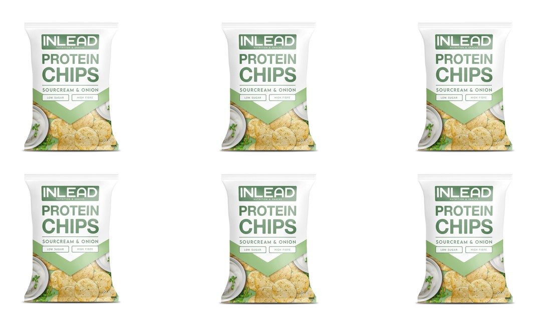 Inlead Nutrition GmbH & Co. KG Inlead Protein Chips- 6x50 g Chips