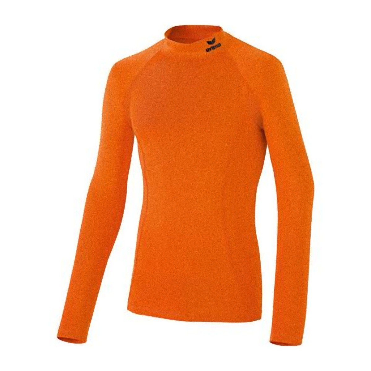 Erima Laufshirt Langarm Funktionsshirt Longsleeve Sportshirt Support Fussball Pullover Orange Shirt
