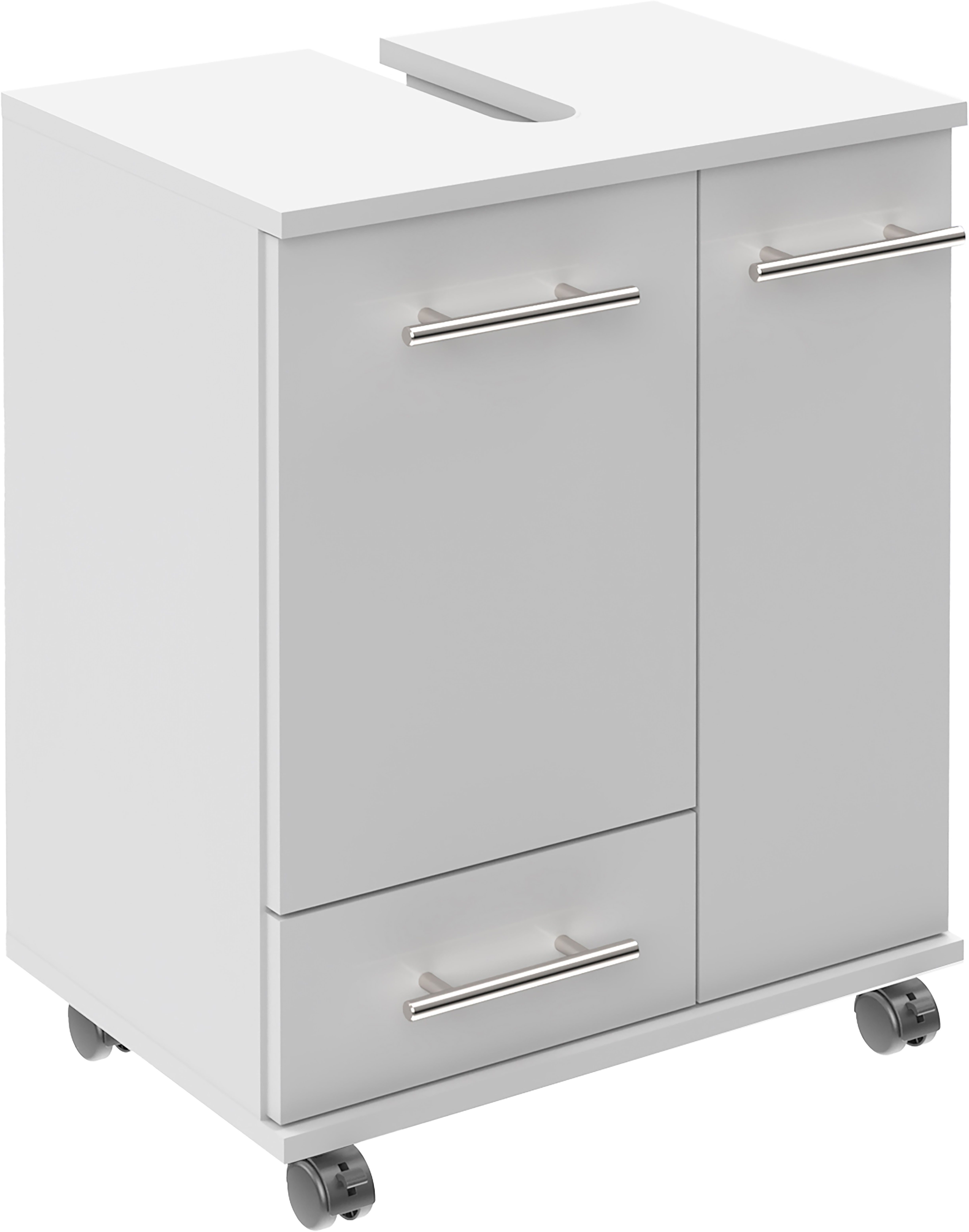 Schildmeyer Waschbeckenunterschrank Ken, Waschbeckenunterschrank, Made in Germany, B: 50 cm Solide Verarbeitung - Dieses Produkt ist in Deutschland gefertigt