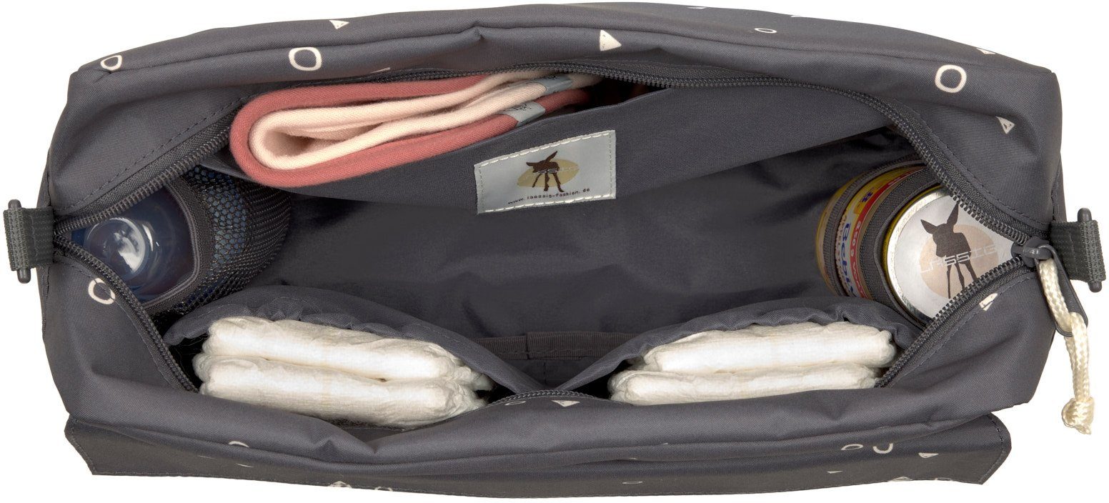 LÄSSIG Kinderwagen-Tasche Casual, Buggy Organizer PETA-approved Bag, für Anthracite, Buggy; vegan oder Universe Kinderwagen