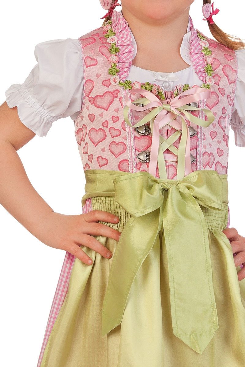 KRÜGER KIDS Dirndl Kinderdirndl 3tlg. - NICA - rosé