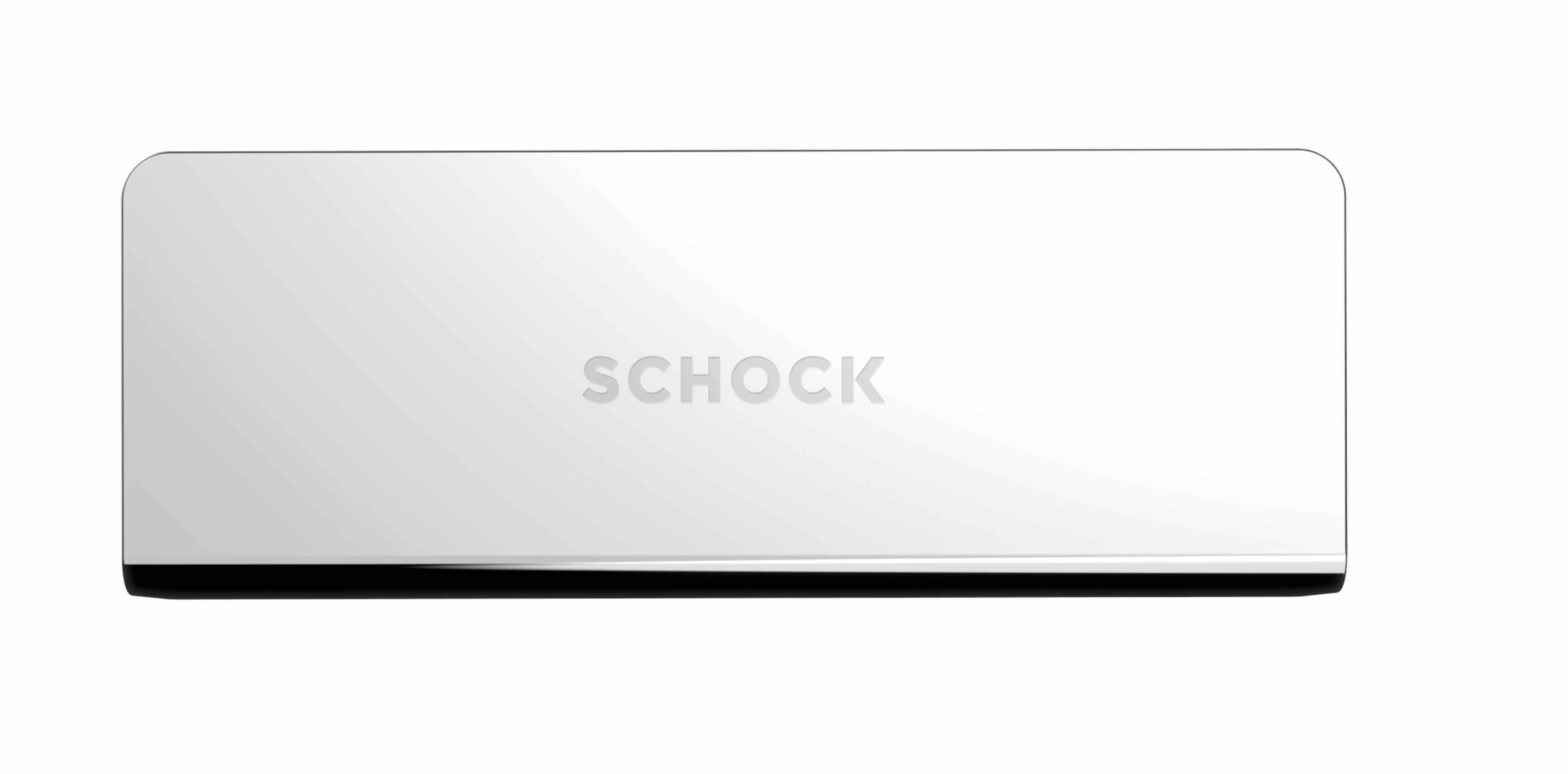 Schock Einbauspüle SCHOCK Überlaufblende Edelstahl Glanz