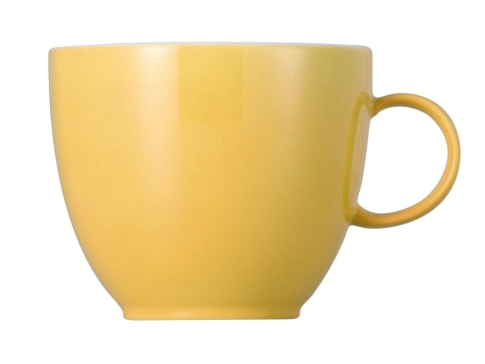 Thomas Porzellan Tasse Sunny Day Yellow Kaffee-Obertasse 0,2 l, Porzellan, Tassen