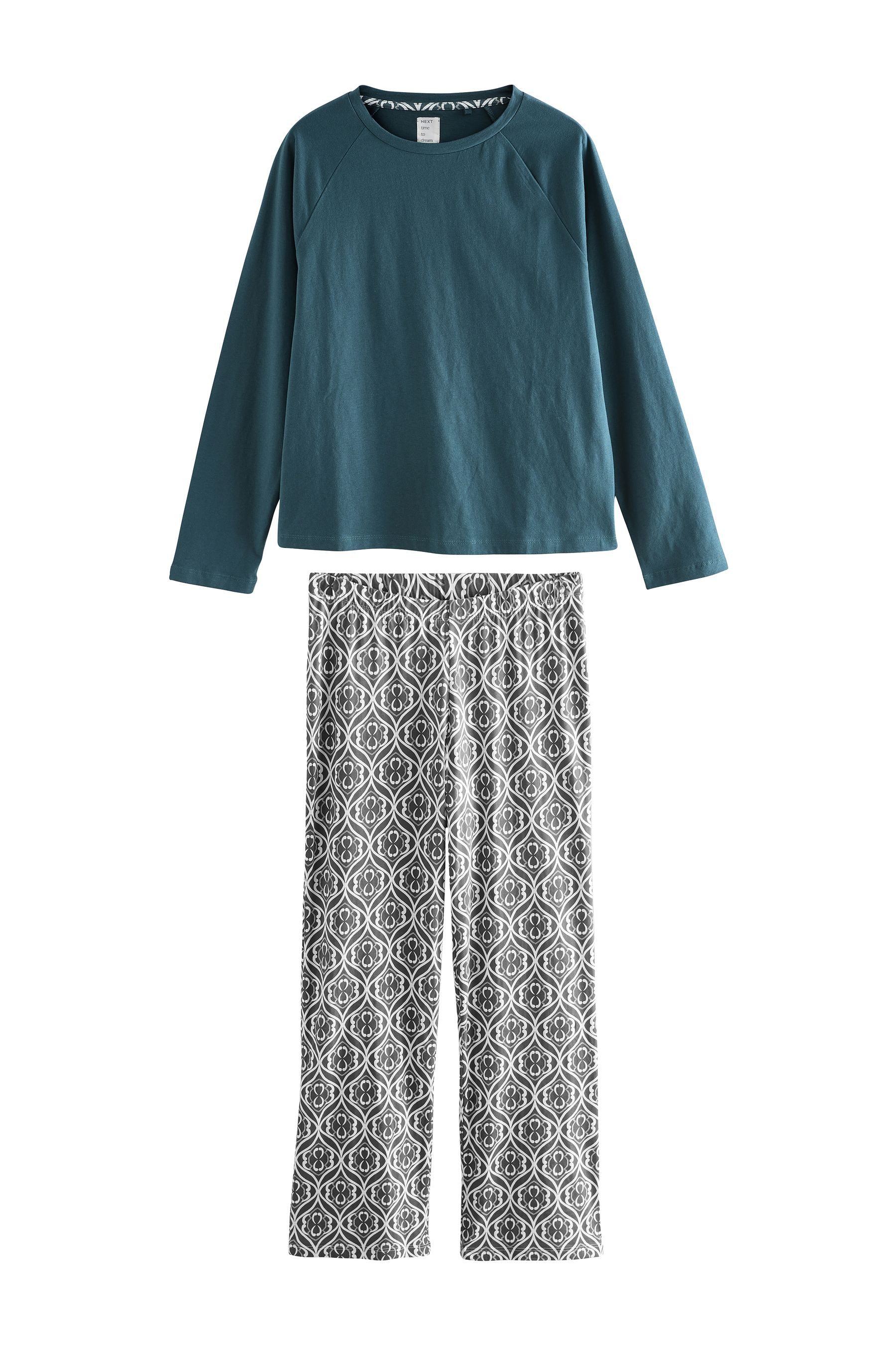 Next Pyjama Langärmeliger Pyjama (2 tlg) günstig online kaufen