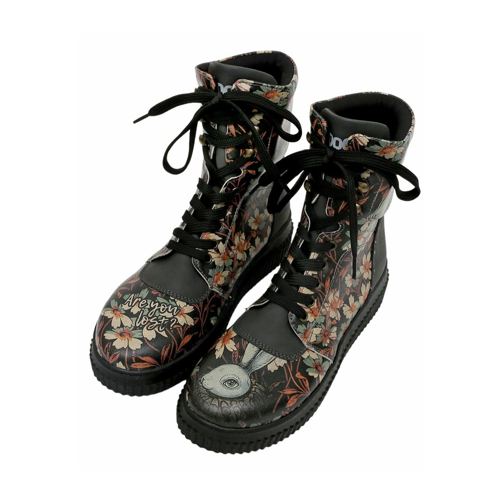 DOGO Future High Top Boots State Of Bliss Damen Stiefeletten Schnürboots Handgefertigt
