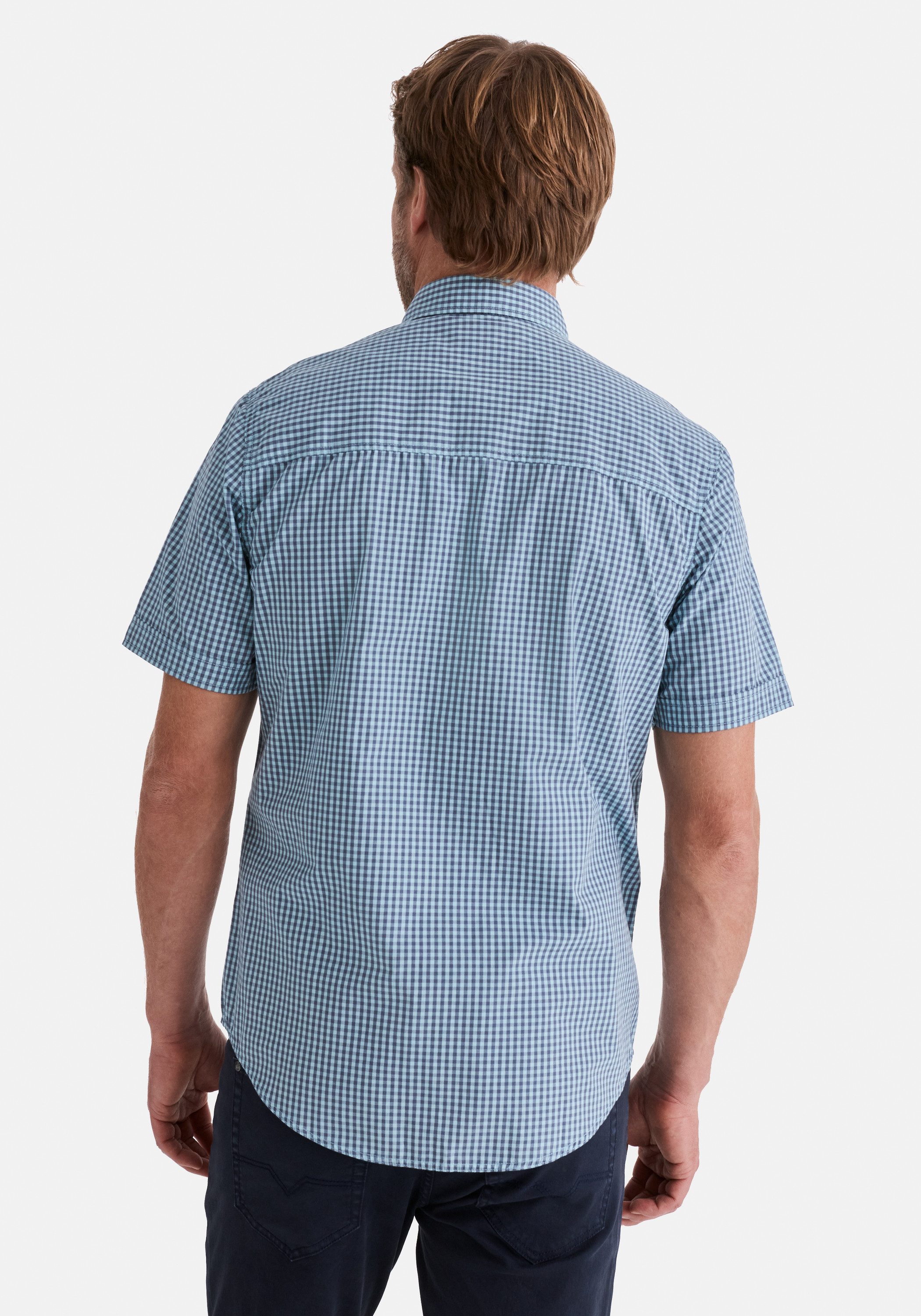 Stooker Men Kurzarmhemd HUDSON Kurzarm-Hemd Stooker HUDSON Herren Kurzarmhemd Regular Fit