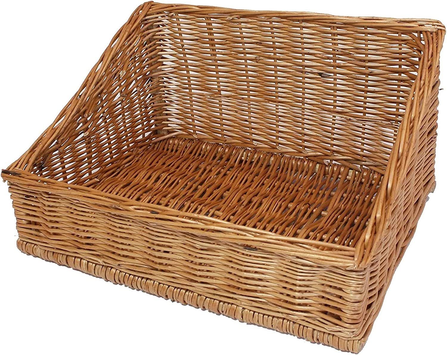 Dekoleidenschaft Brotkorb aus Weide geflochten, Buffetkorb Obstkorb Aufbewa günstig online kaufen