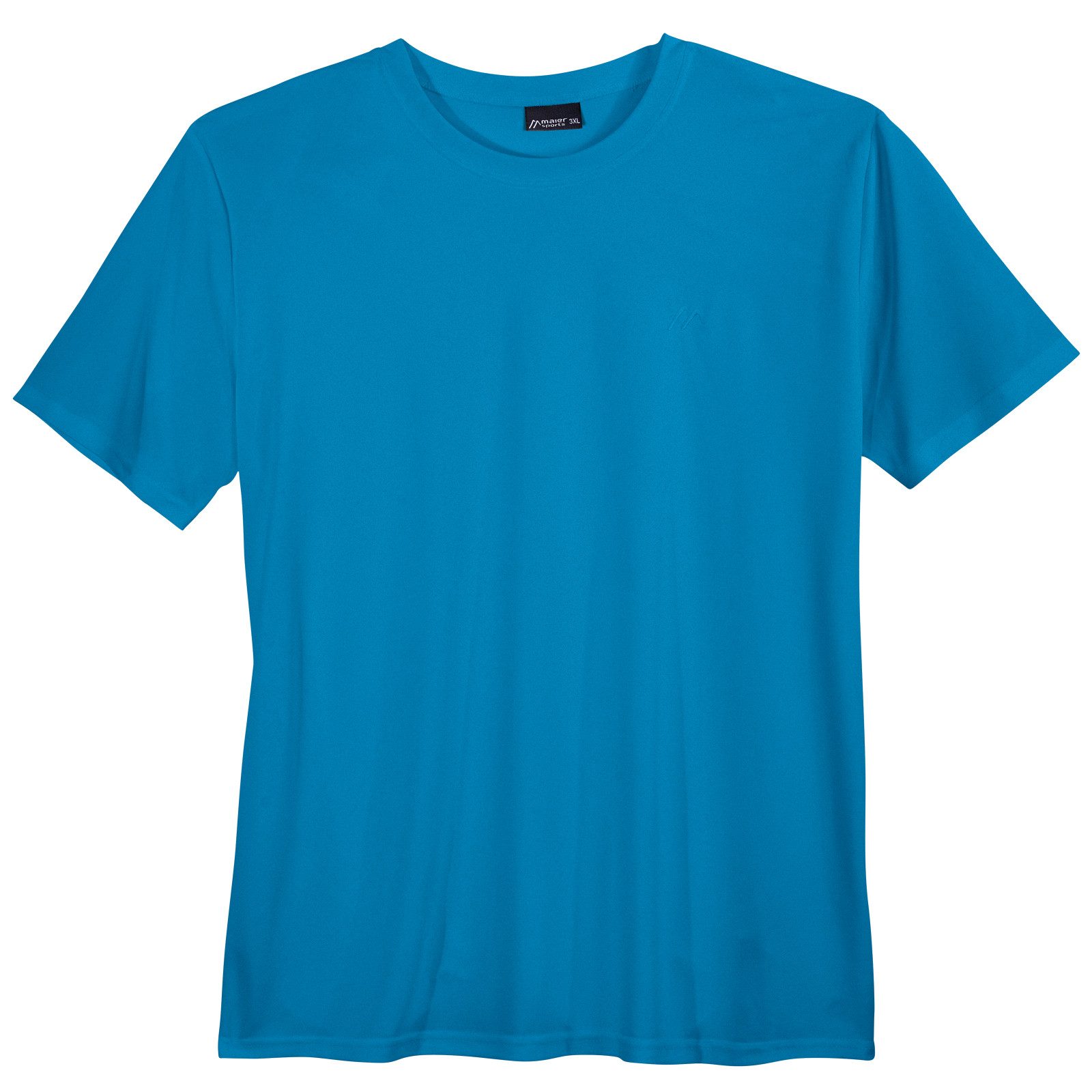Maier Sports Rundhalsshirt Maier Sports XXL Funktions-T-Shirt royalblau Walter