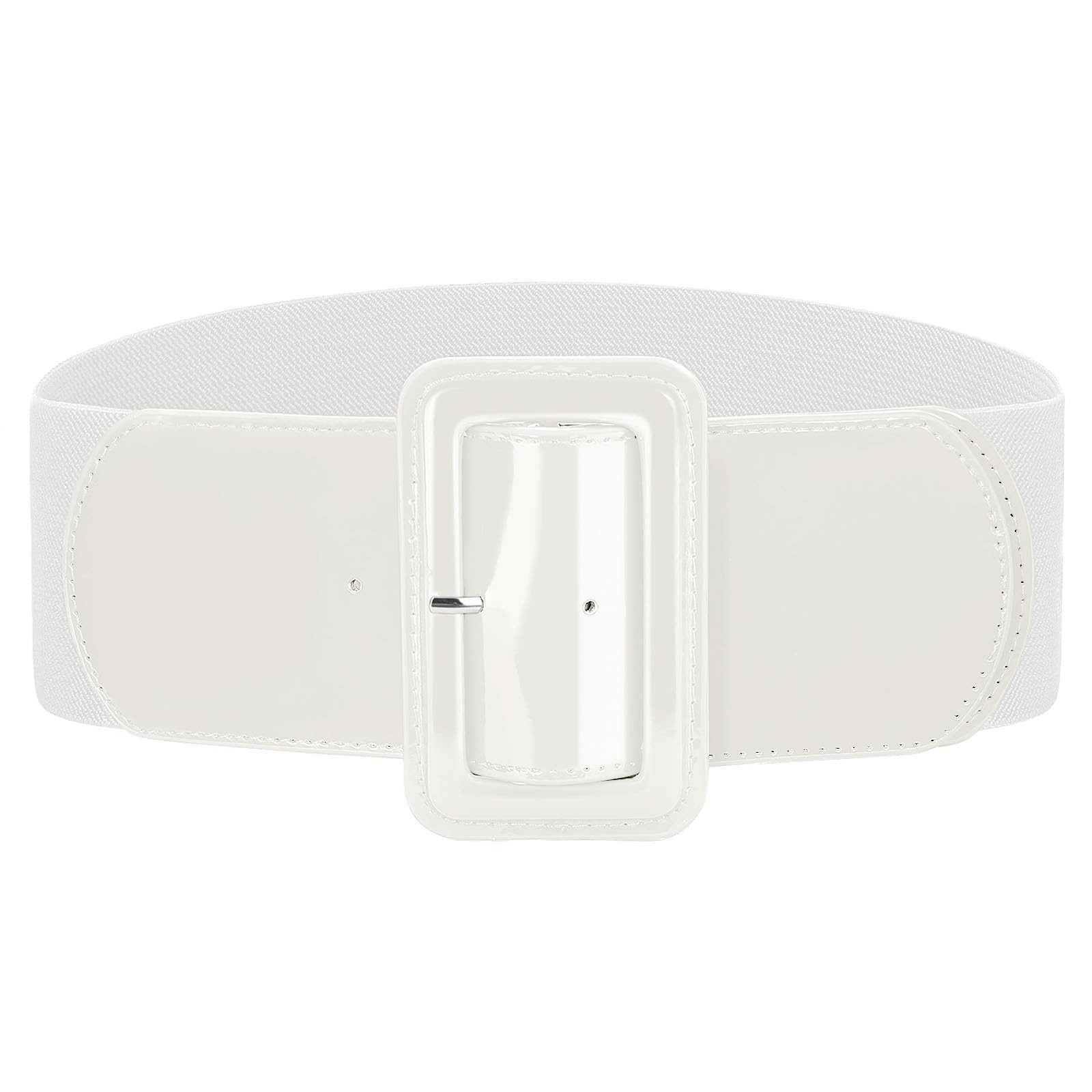Zaewry Taillengürtel Damen Verstellbarer Taillengürtel, 7.5cm breiter Retro Gürtel