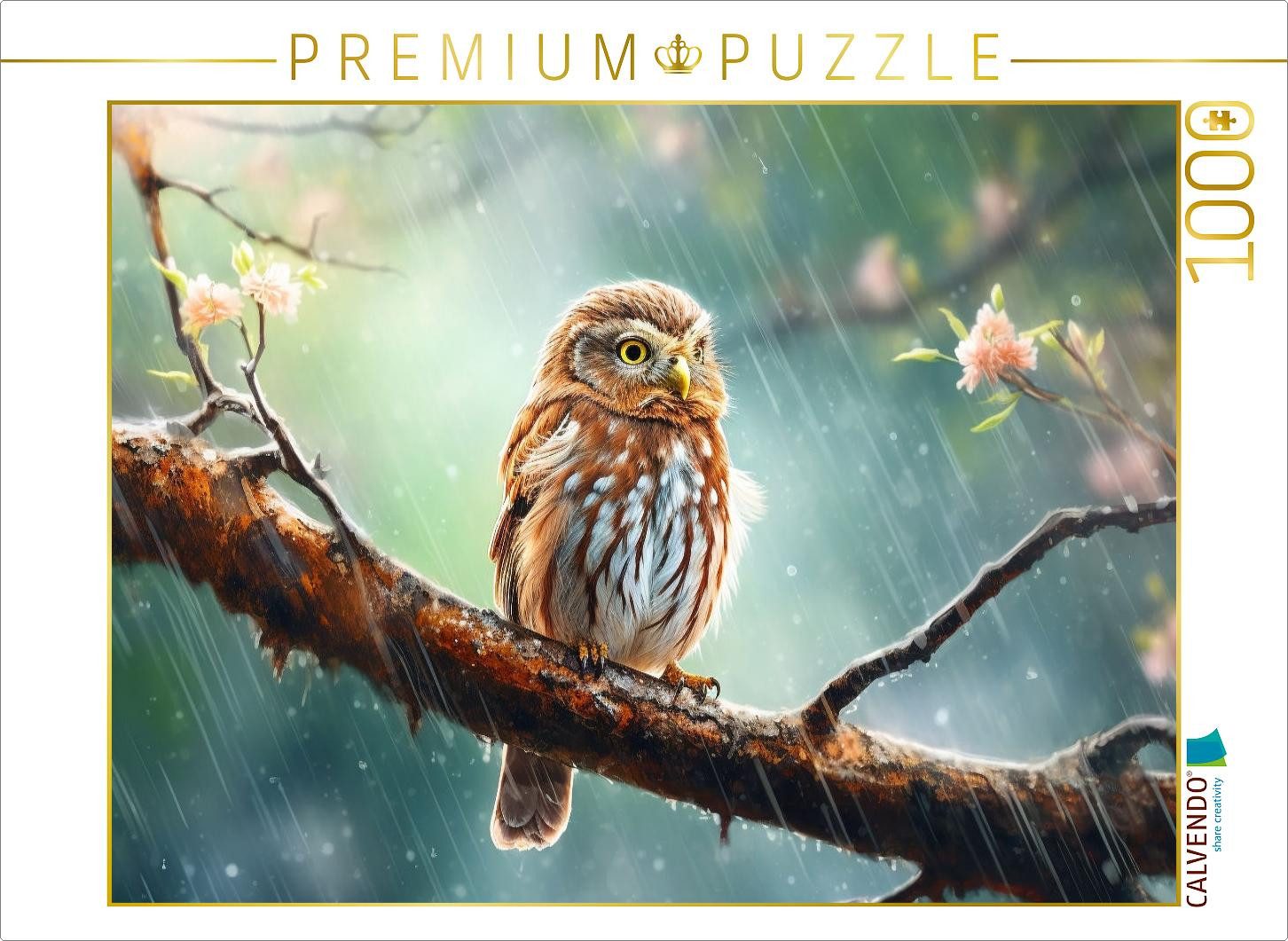 Puzzle CALVENDO Puzzle Ein Motiv aus dem Kalender "Zwölf Monate im Wald", 10