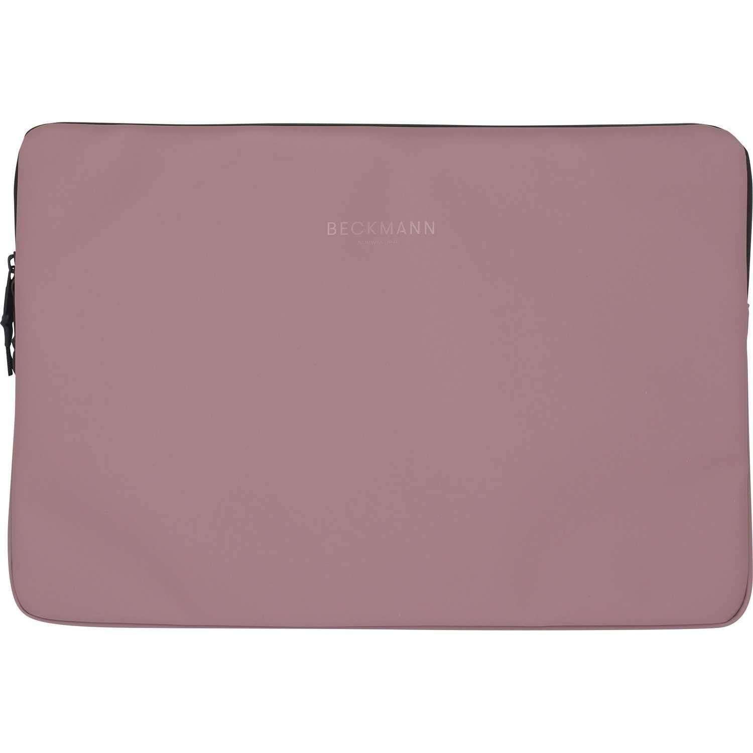 Beckmann Norway Aufbewahrungstasche Street Sleeve Laptophülle Large Ash Rose