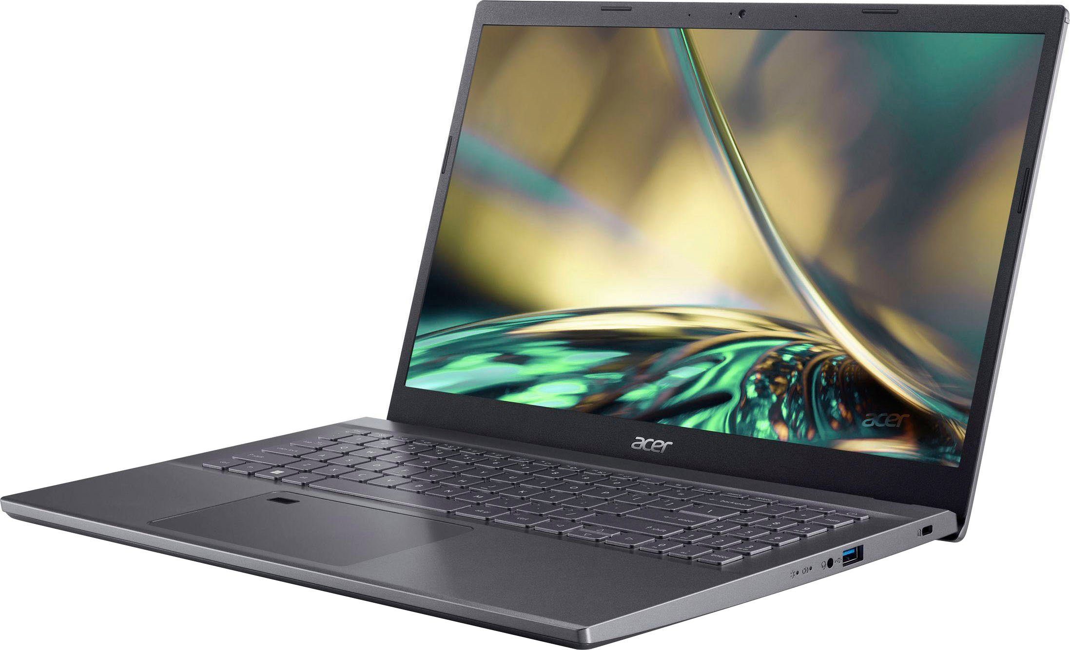 Acer A515-57-53QH Notebook (39,62 cm/15,6 SSD) UHD 512 Zoll, Intel i5 Graphics, Core 12450H, GB