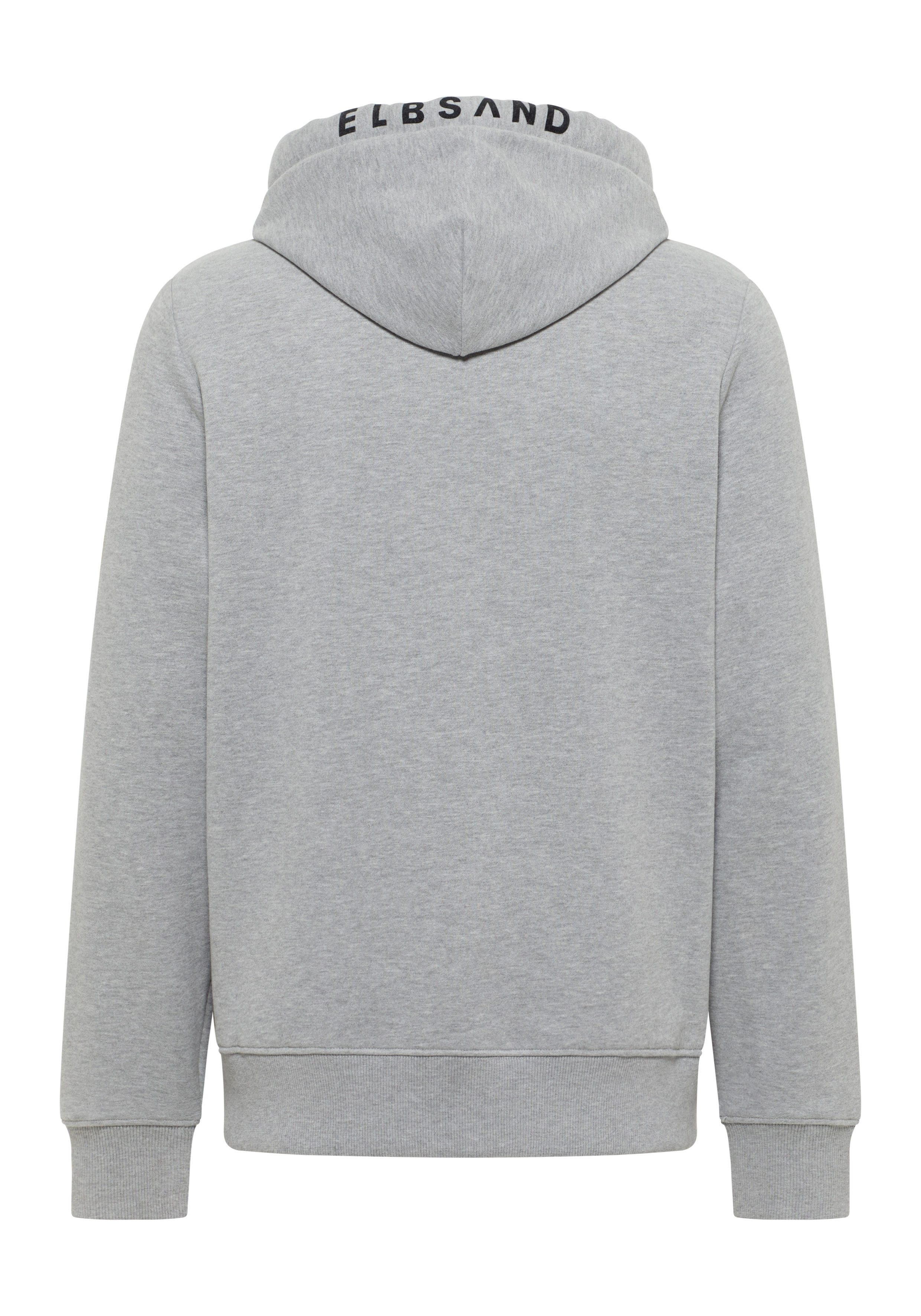 Elbsand Sweatjacke Mats Herren Stehkragen, Kängurutasche, günstig online kaufen