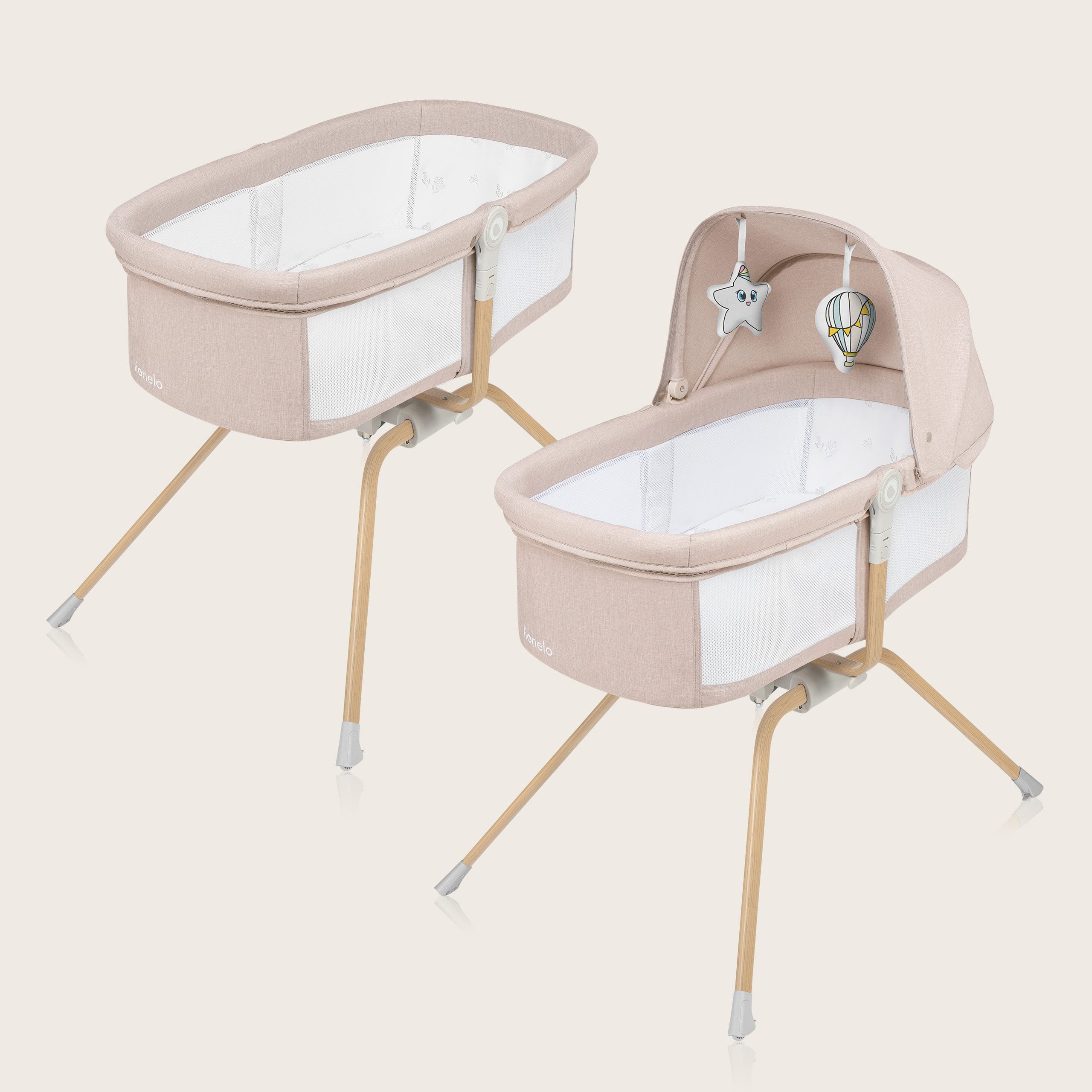 lionelo Baby-Reisebett MALIN EVO, 0 bis 9 kg - Matratze - nur 7 kg günstig online kaufen