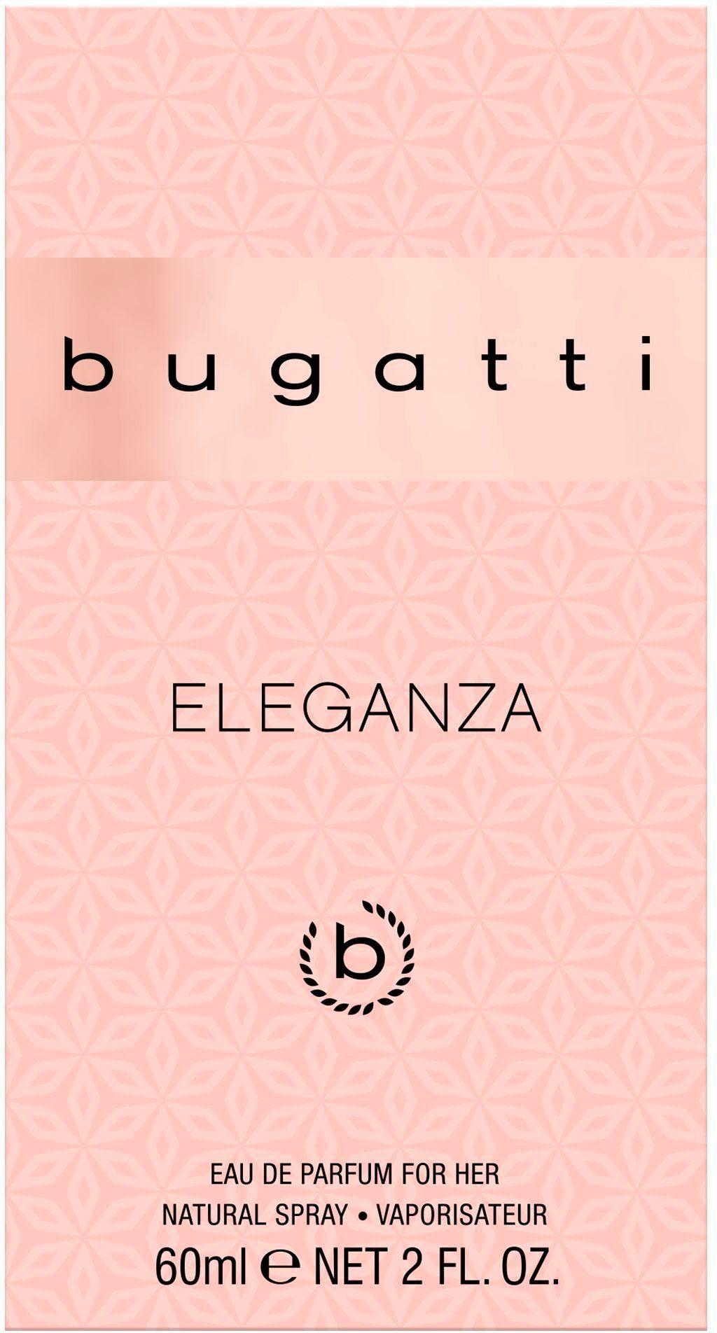 bugatti Eau de Parfum ELEGANZA, EDP, 60 ml, orientalischer Damenduft