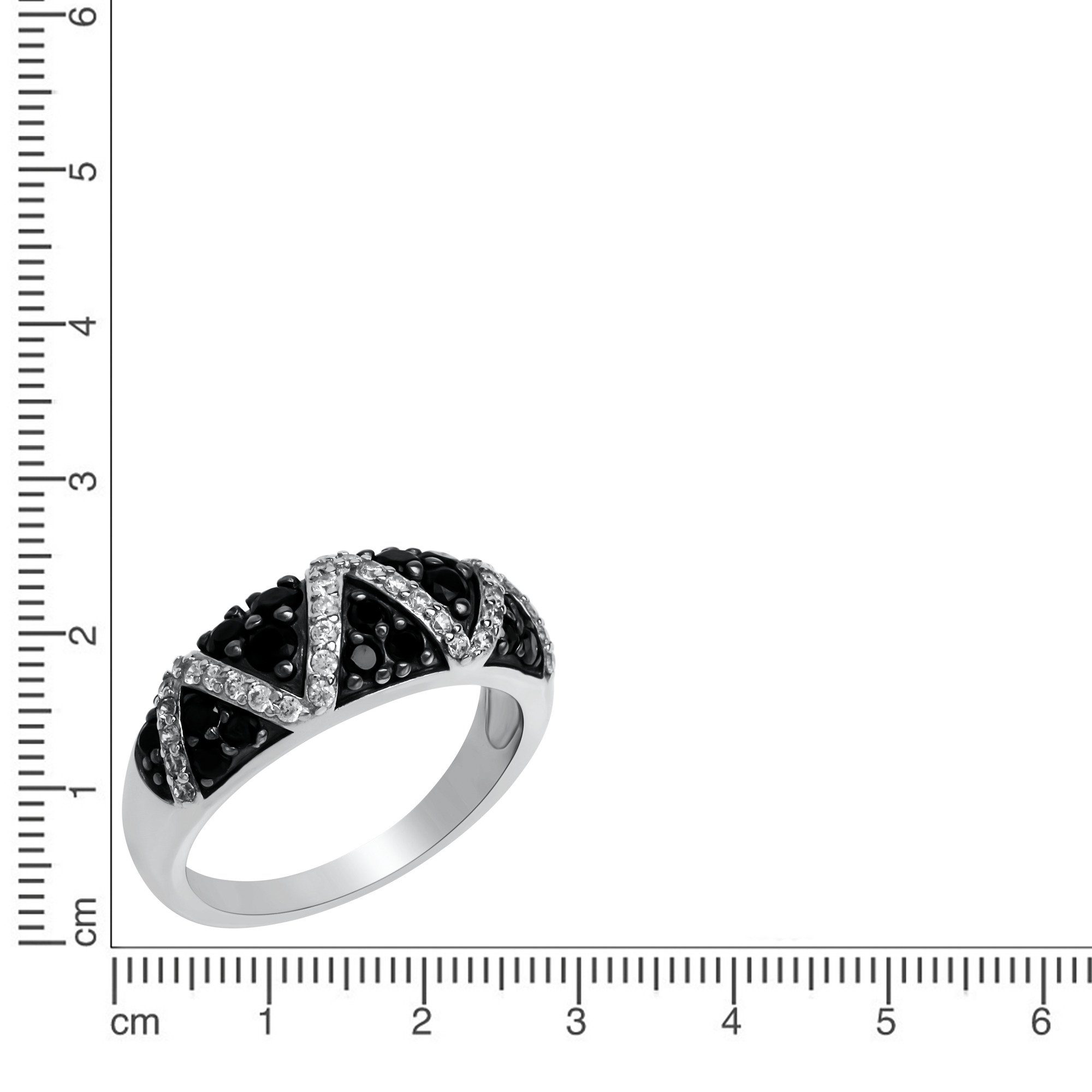 CELESTA Fingerring 925 Sterling Silber rhodiniert günstig online kaufen