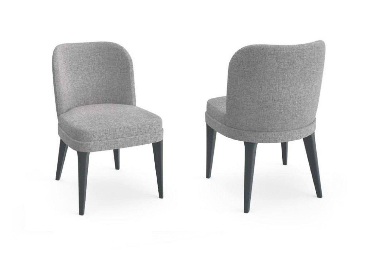 JVmoebel Esszimmerstuhl Esszimmerstuhl Luxus Modern Stühle Textil Design Stuhl Möbel Lehnstuhl (1 St), Made in Europa