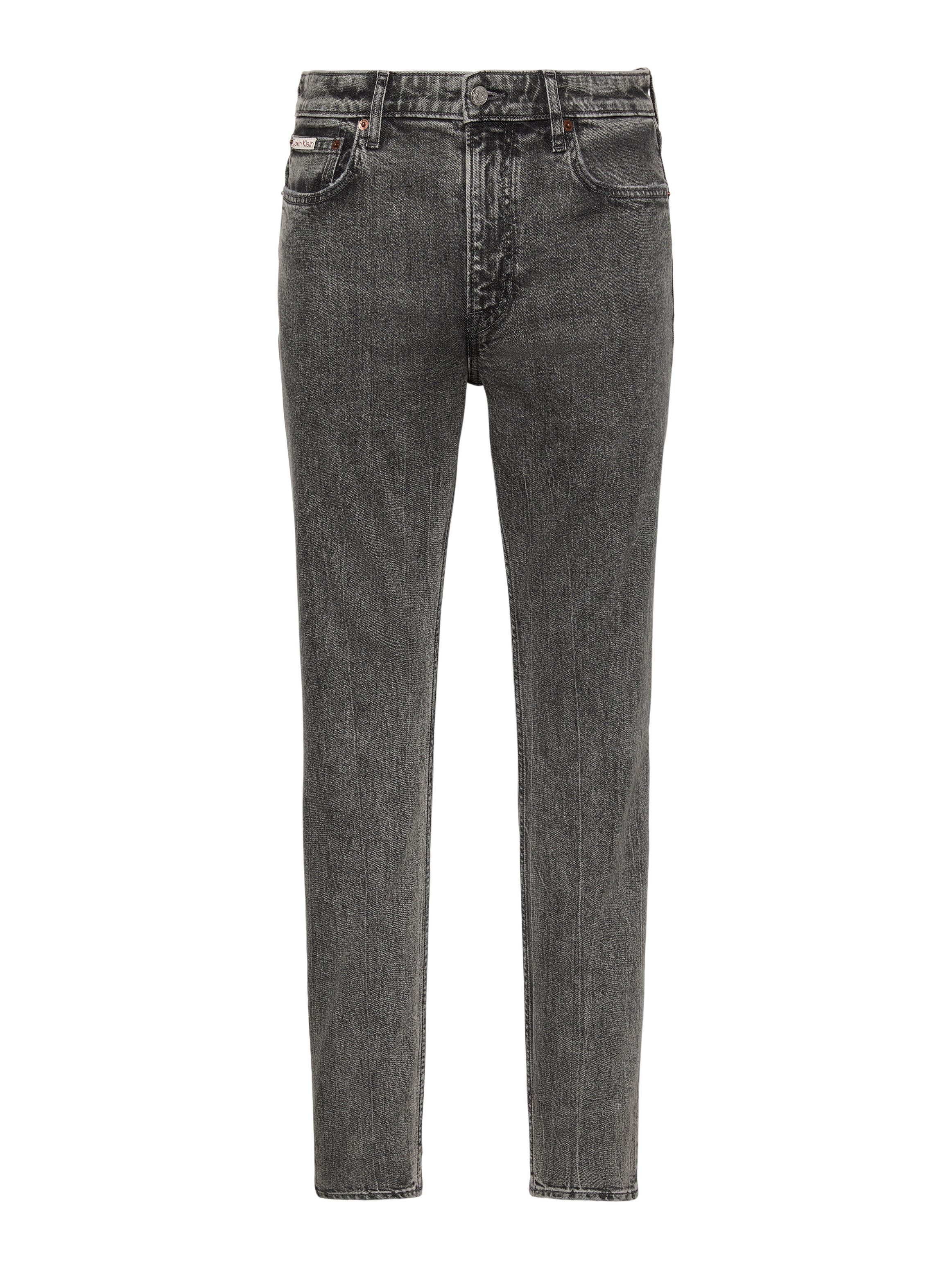 Calvin Klein Jeans Slim-fit-Jeans SLIM TAPER mit Markenlabel – Bild 4 von 5