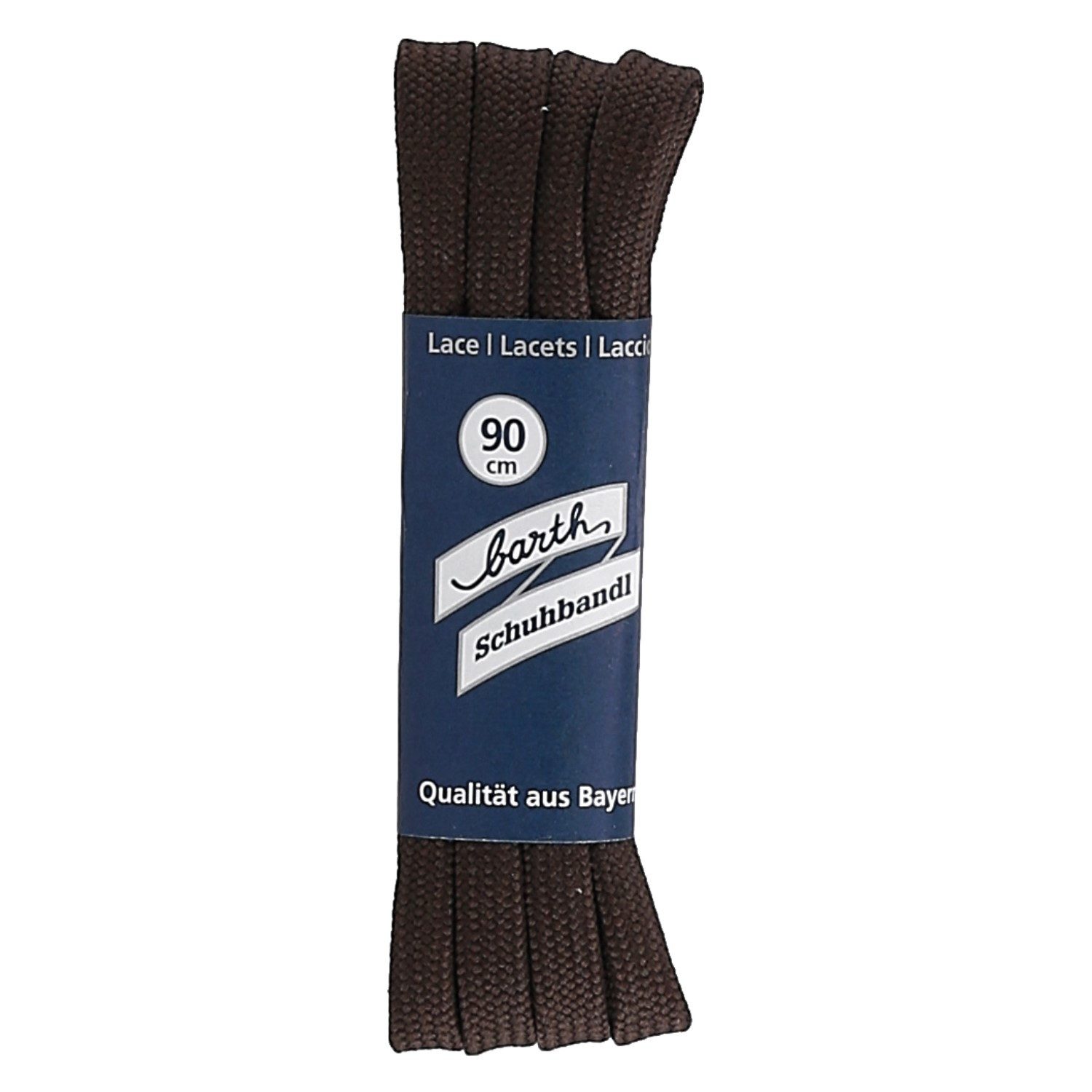 barth schuhbandl Schnürsenkel Modisch dunkelbraun 90cm