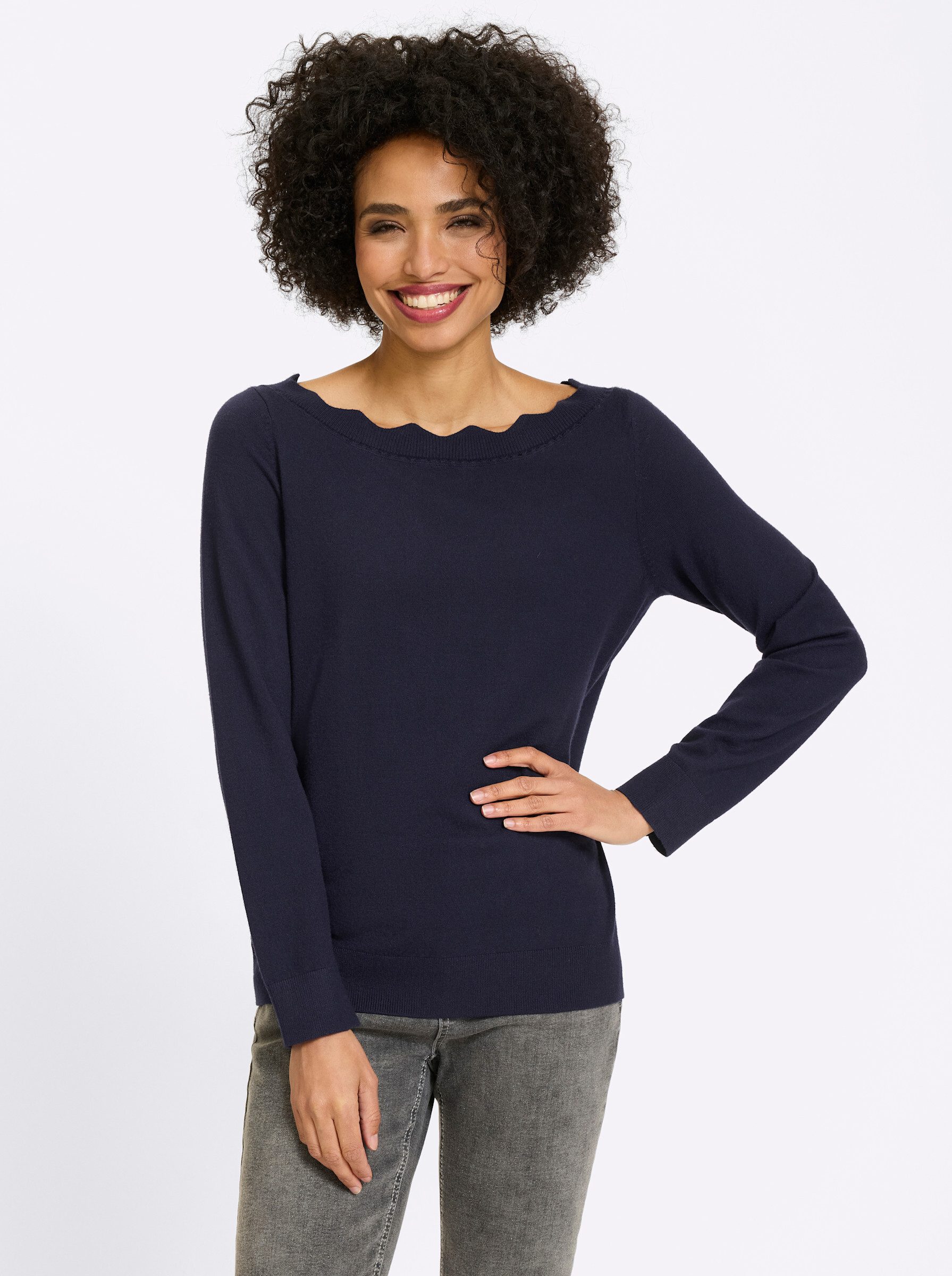 Strickpullover Pullover Langarm
