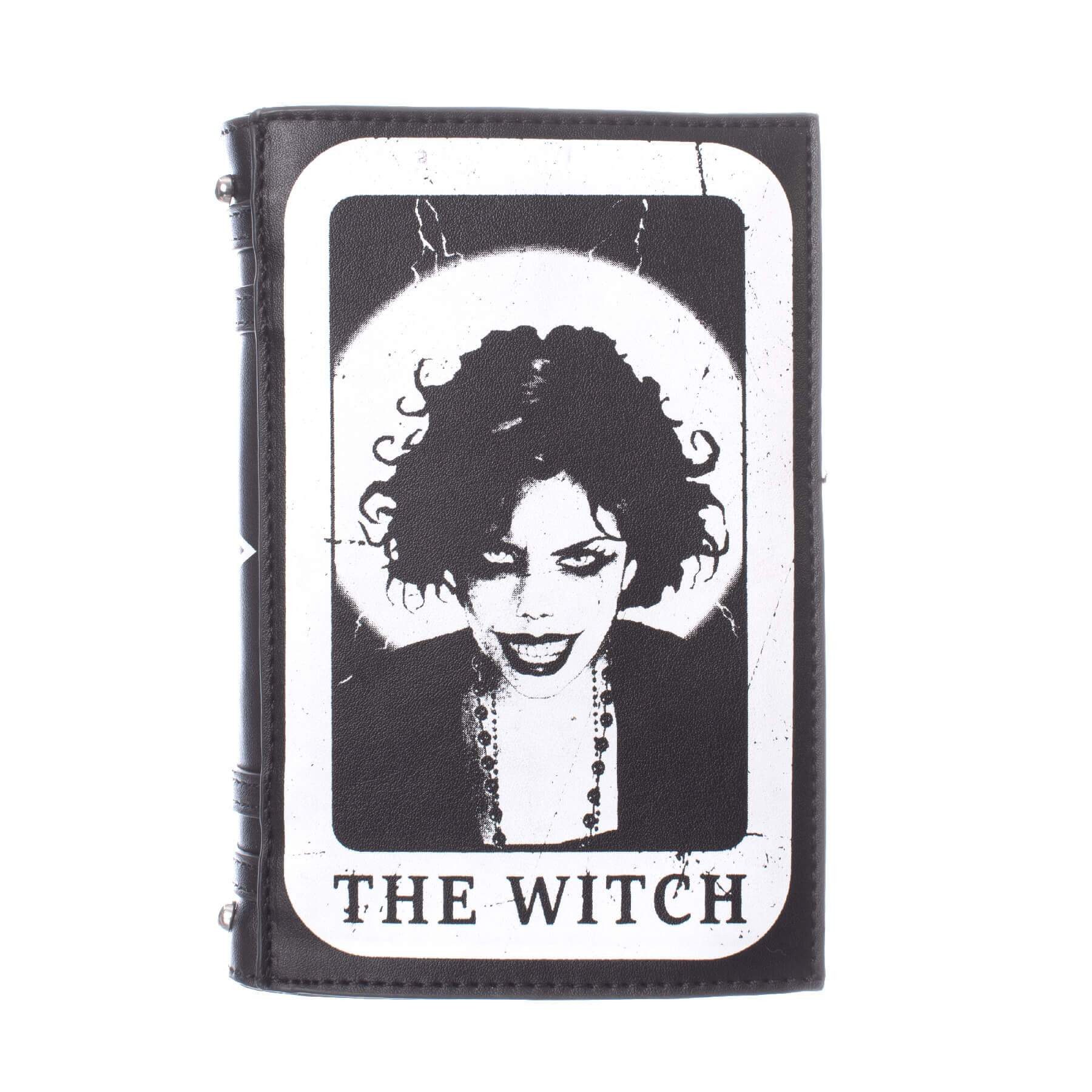 Heartless Handtasche The Witch Tarot Notebook Bag, Gothic Goth Hexe Wiccan