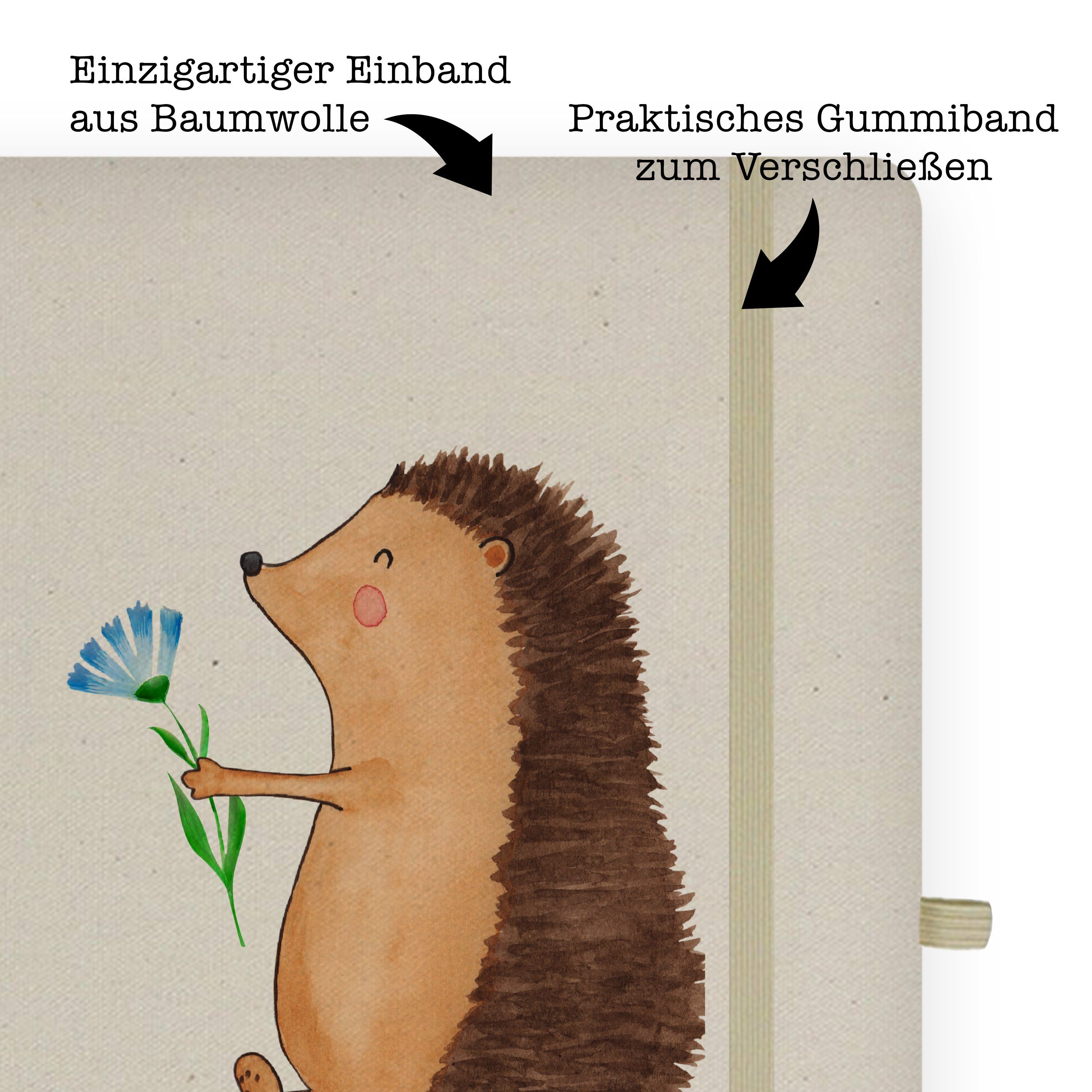 Mr. & Igel Blume Tiere, Adressbuch Mrs. Transparent mit - Tagebuch, Notizbuch Geschenk, - Panda