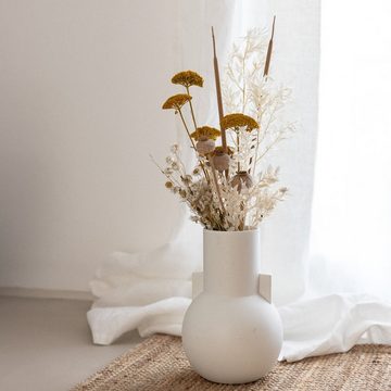 Trockenblume Sonnige Wildblumenpracht - Trockenblumenstrauß voller Frühlingsfreude, LYKKE & You, Höhe 60 cm