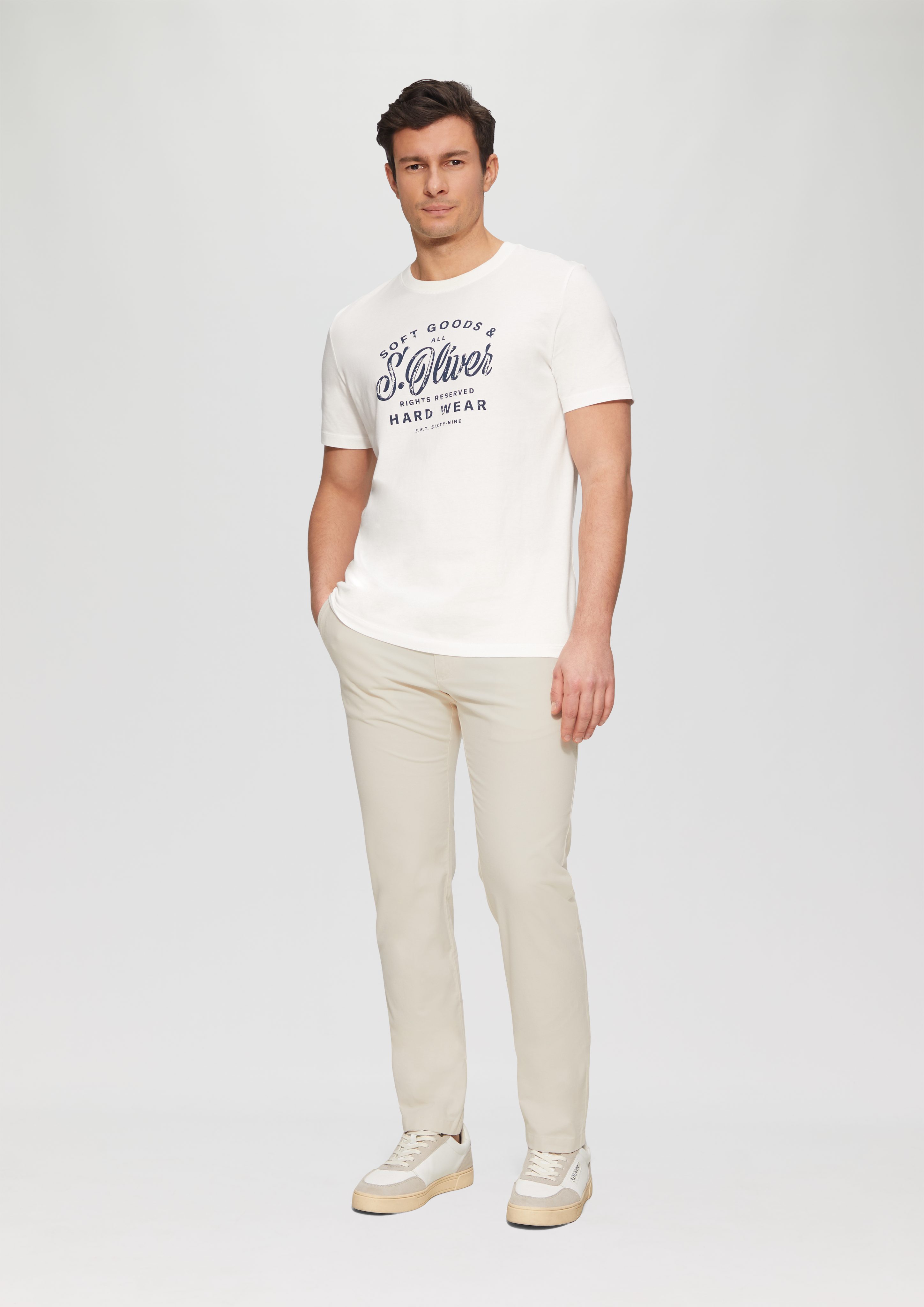 s.Oliver Stoffhose Phoenix: Strukturierte Chino mit günstig online kaufen