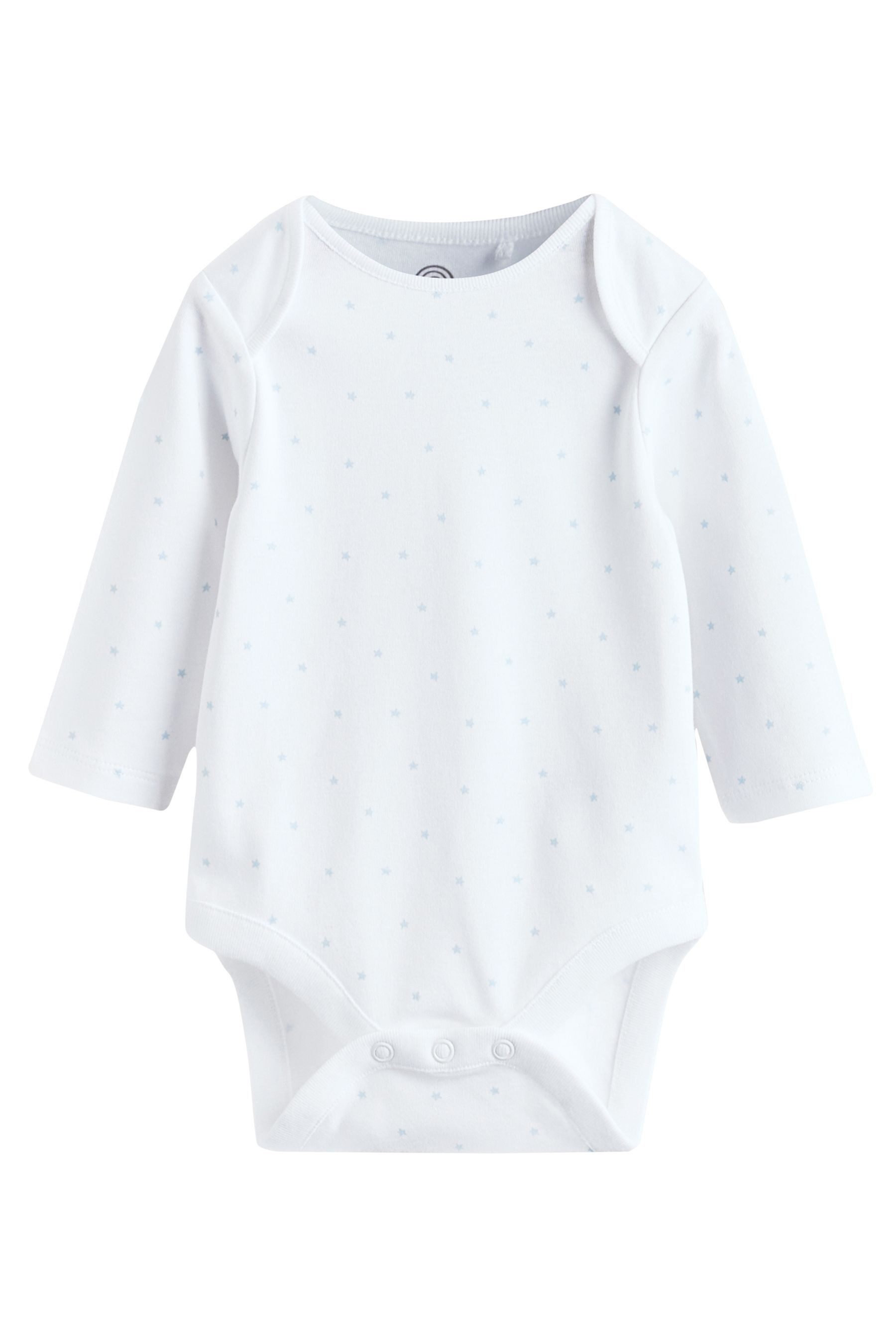 Next Langarmbody Langärmelige Baby-Bodysuits, 5er-Pack, Bär (5-tlg) – Bild 5 von 5